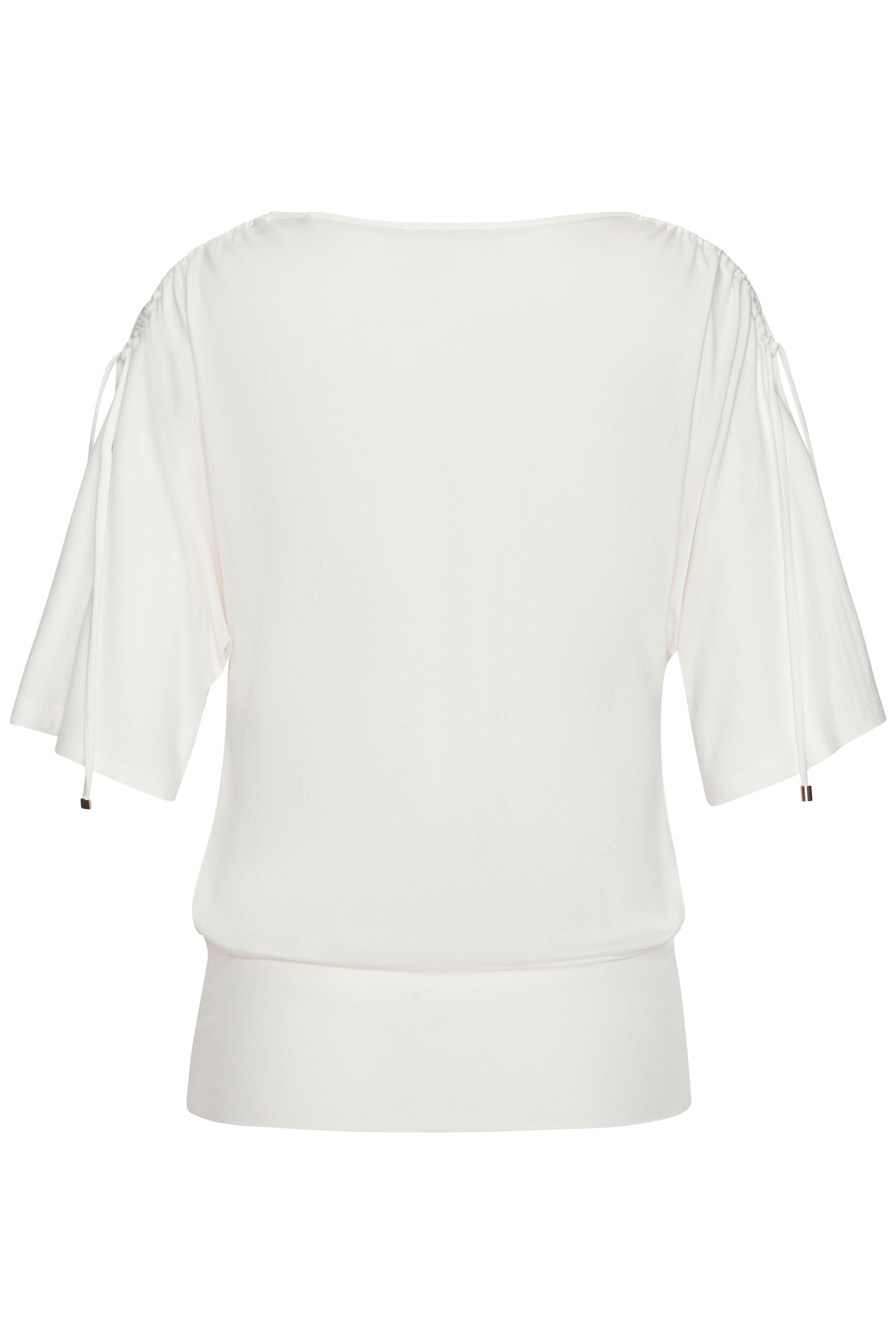 LASCANA Rundhalsshirt »mit variabler Ärmellänge« aus weichem Viskose-Stretch