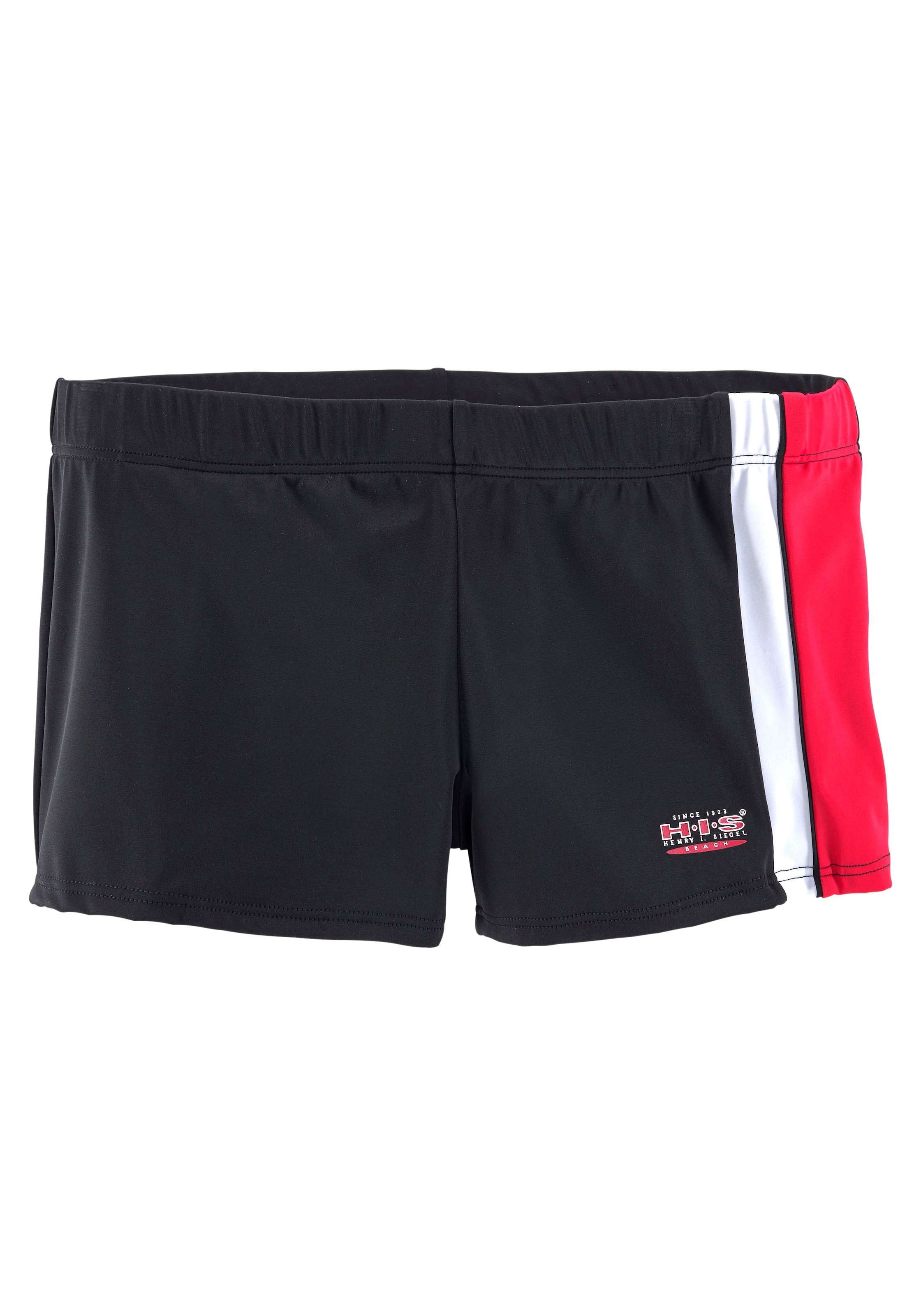 H.I.S Boxer-Badehose, mit Kontrasteinsätzen