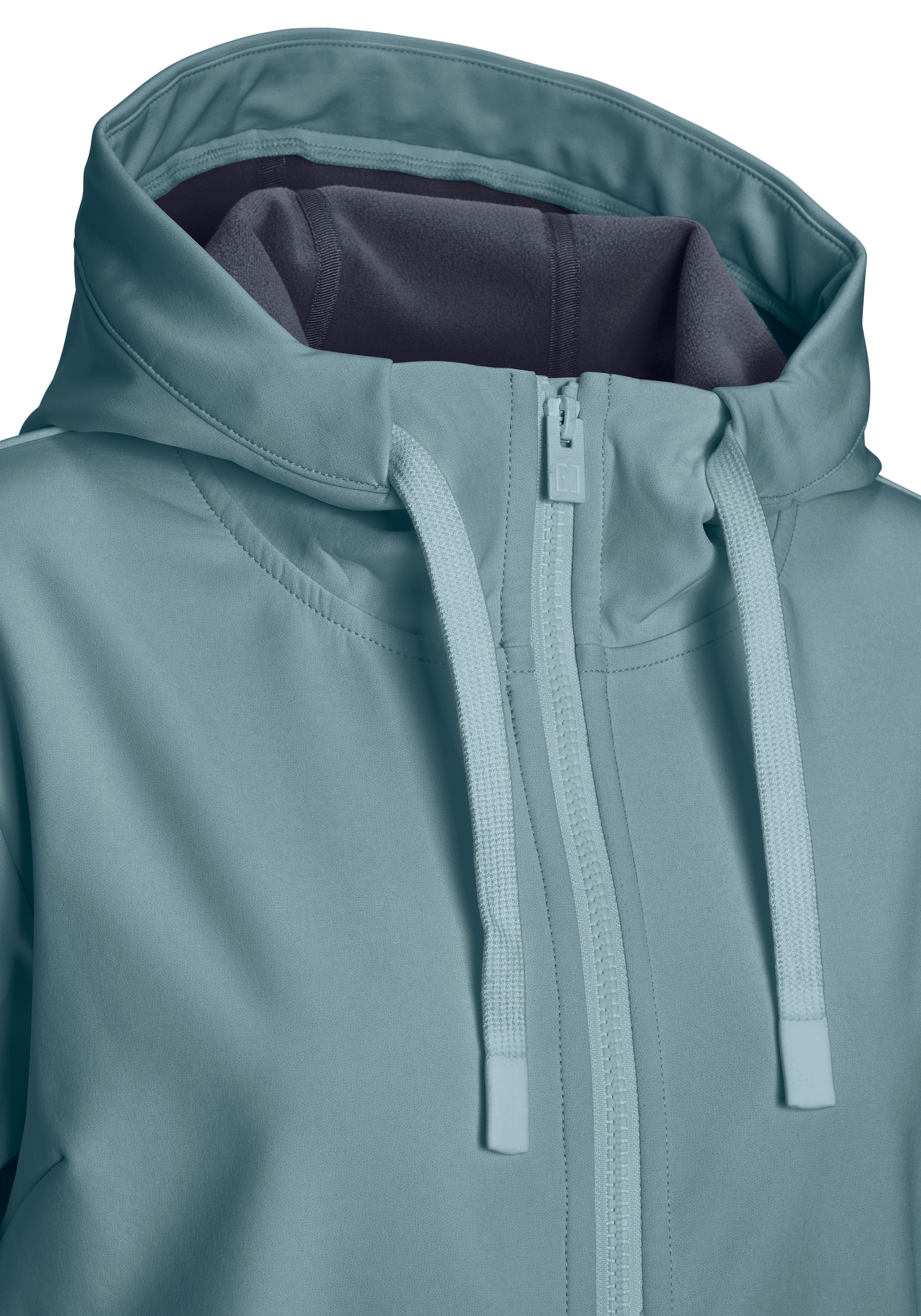 Elbsand Softshelljacke mit verstellbarer Kapuze