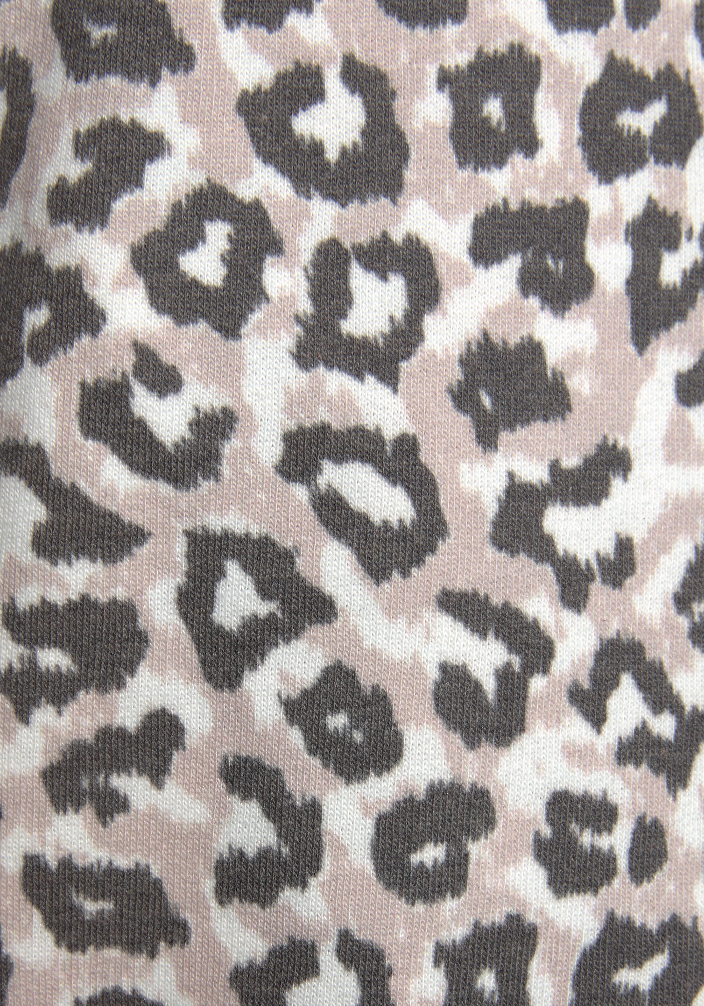 LASCANA Shorts, mit Rippbündchen und Umschlagsaum, Loungewear