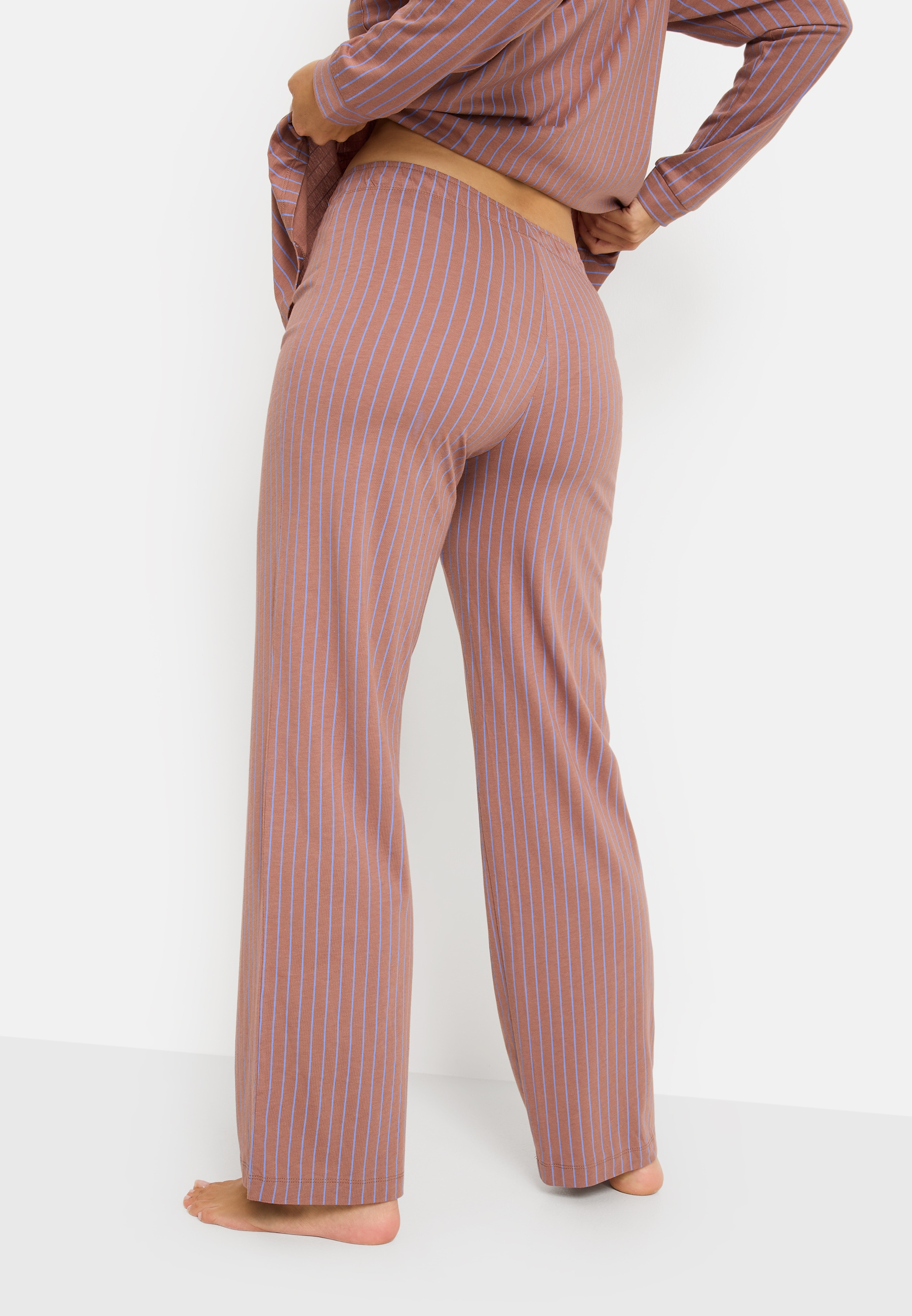 LSCN by LASCANA Pyjamahose  mit weitem Bein