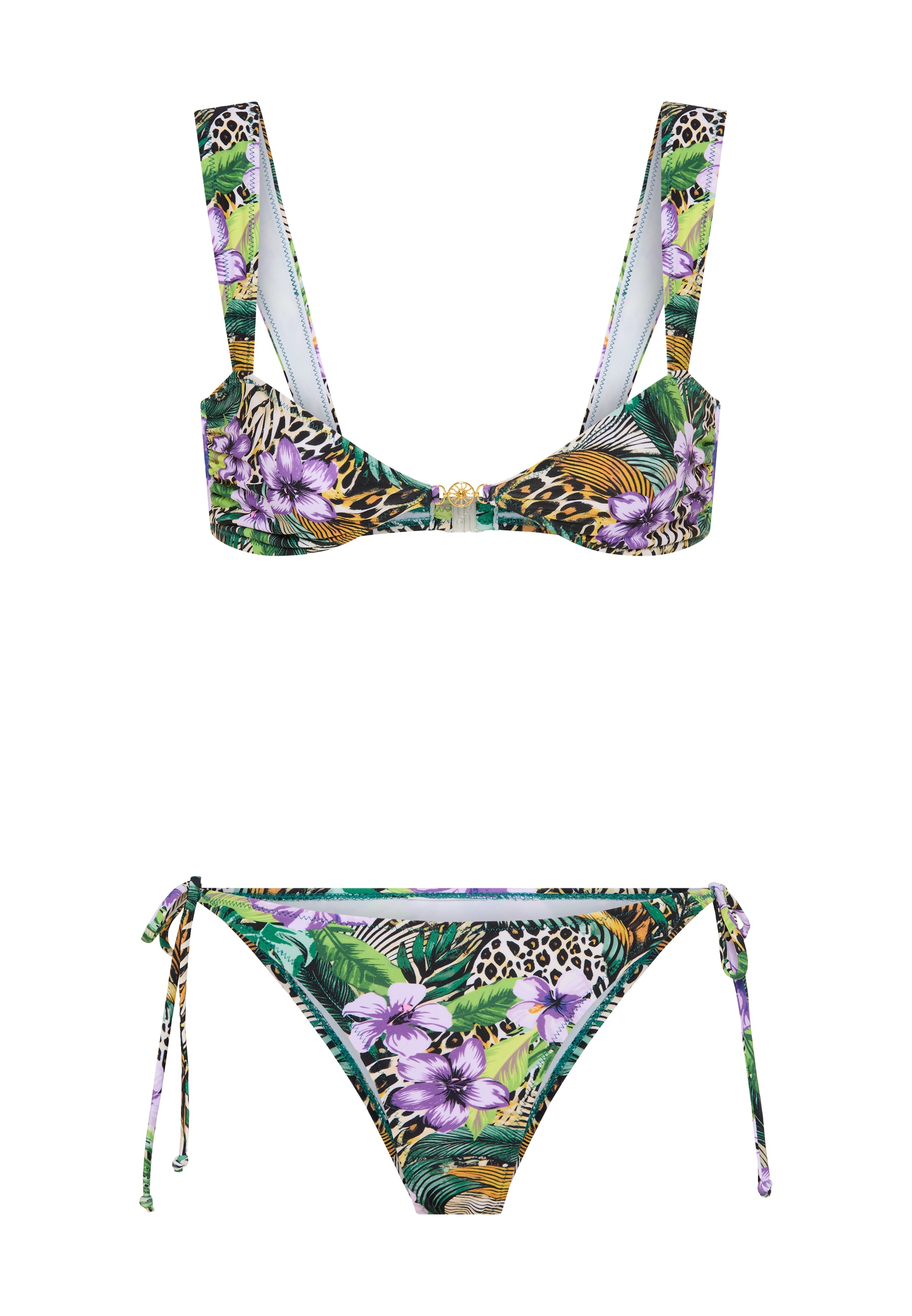 LSCN by LASCANA Bandeau-Bikini mit Zierdetail zwischen den Cups