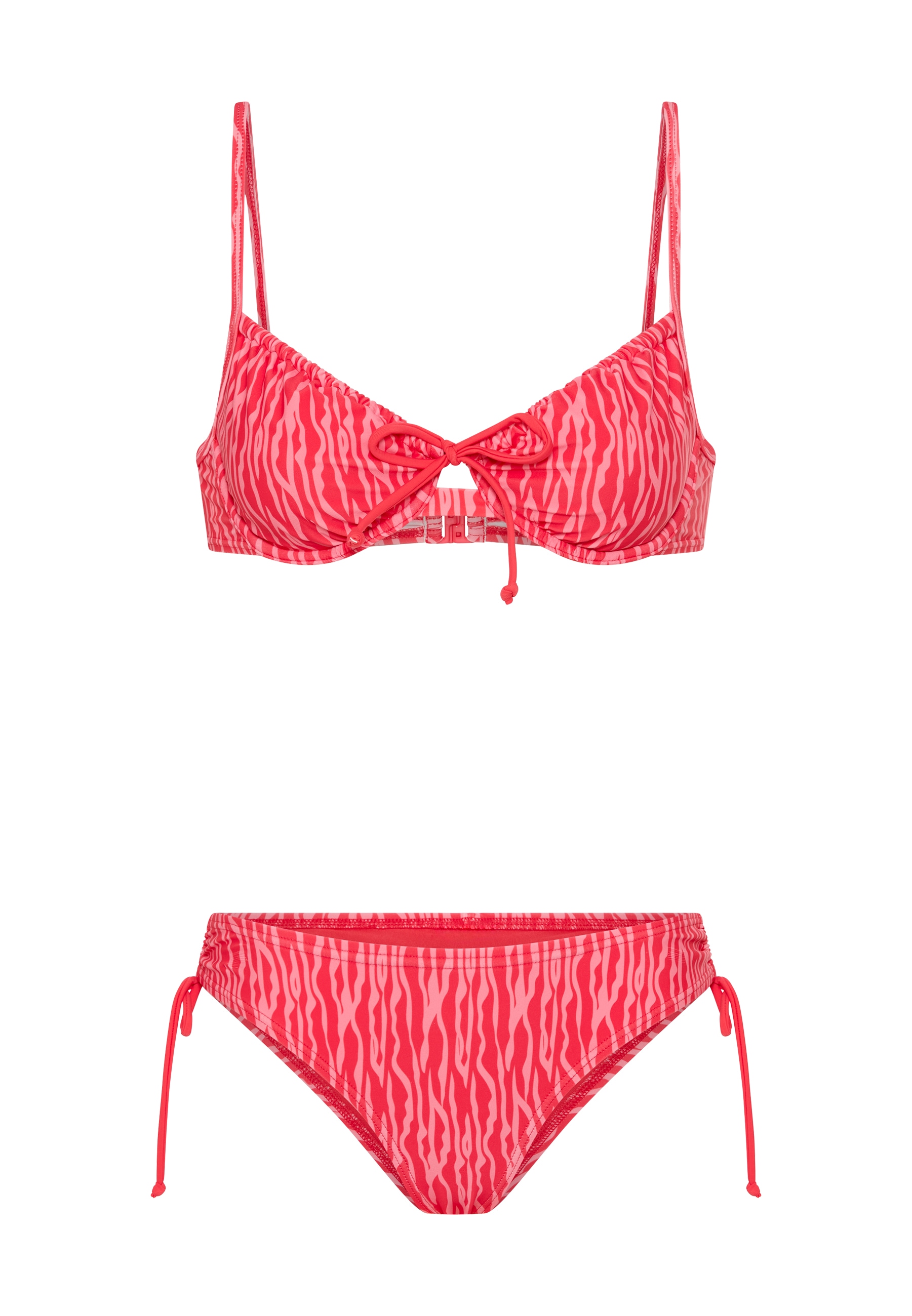 LSCN by LASCANA Bügel-Bikini mit stylischem Allover-Print
