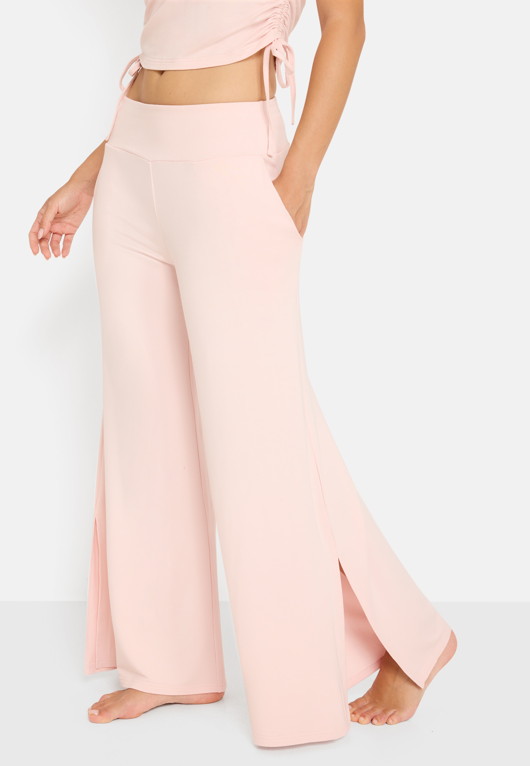 LSCN by LASCANA Loungehose  mit seitlichen Schlitzen