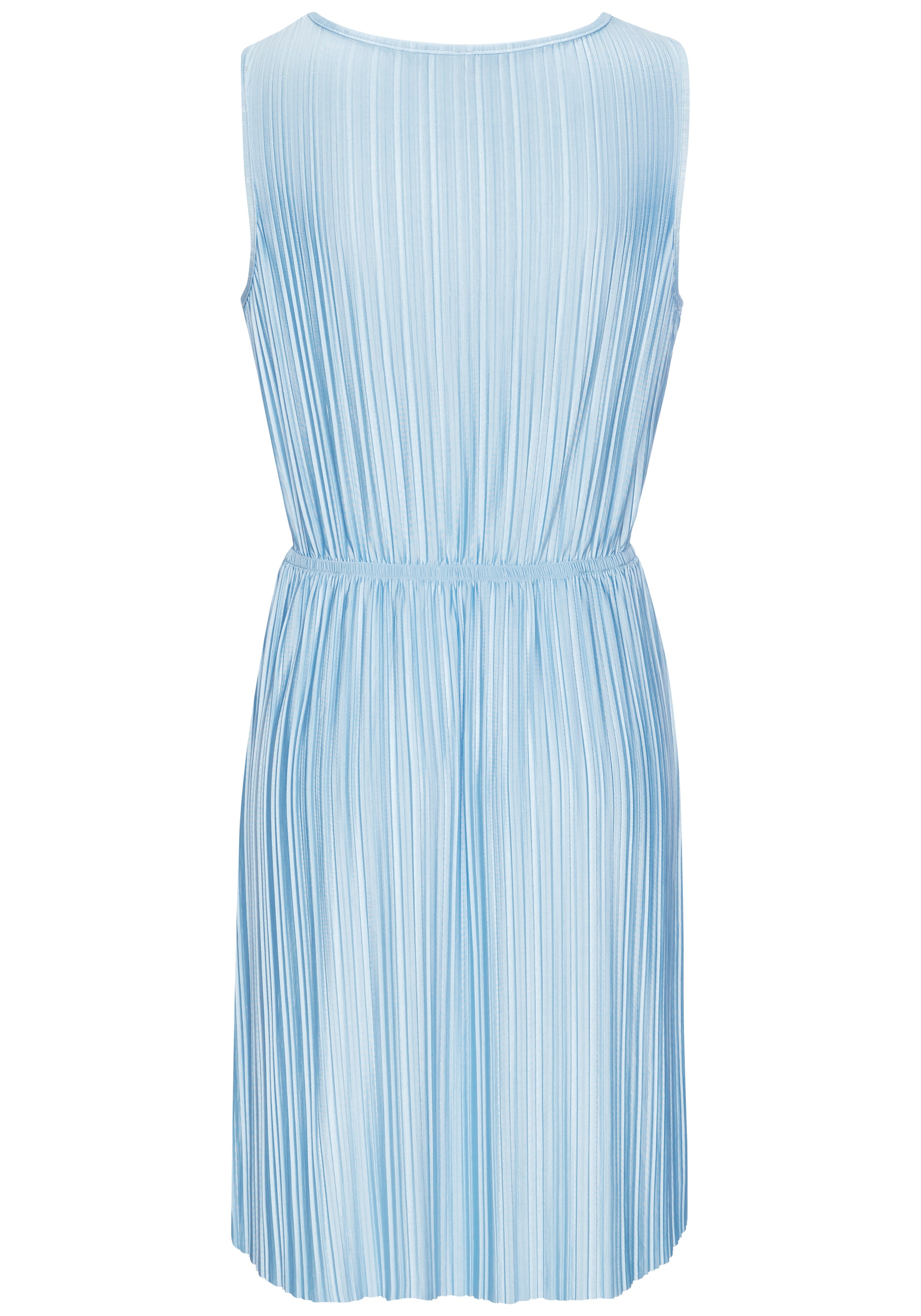 LASCANA Plisseekleid »aus schimmernder Ware« Ohne Taschen Partykleid, festliches Sommerkleid, Cocktailkleid