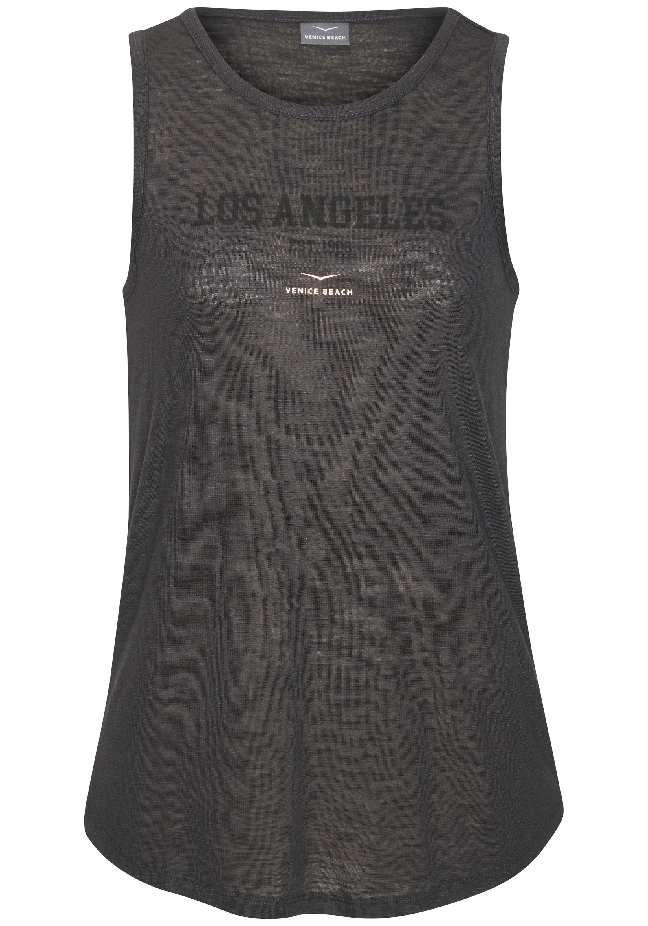 Venice Beach Tanktop, mit Logoprint, Sporttop, sportlich chic