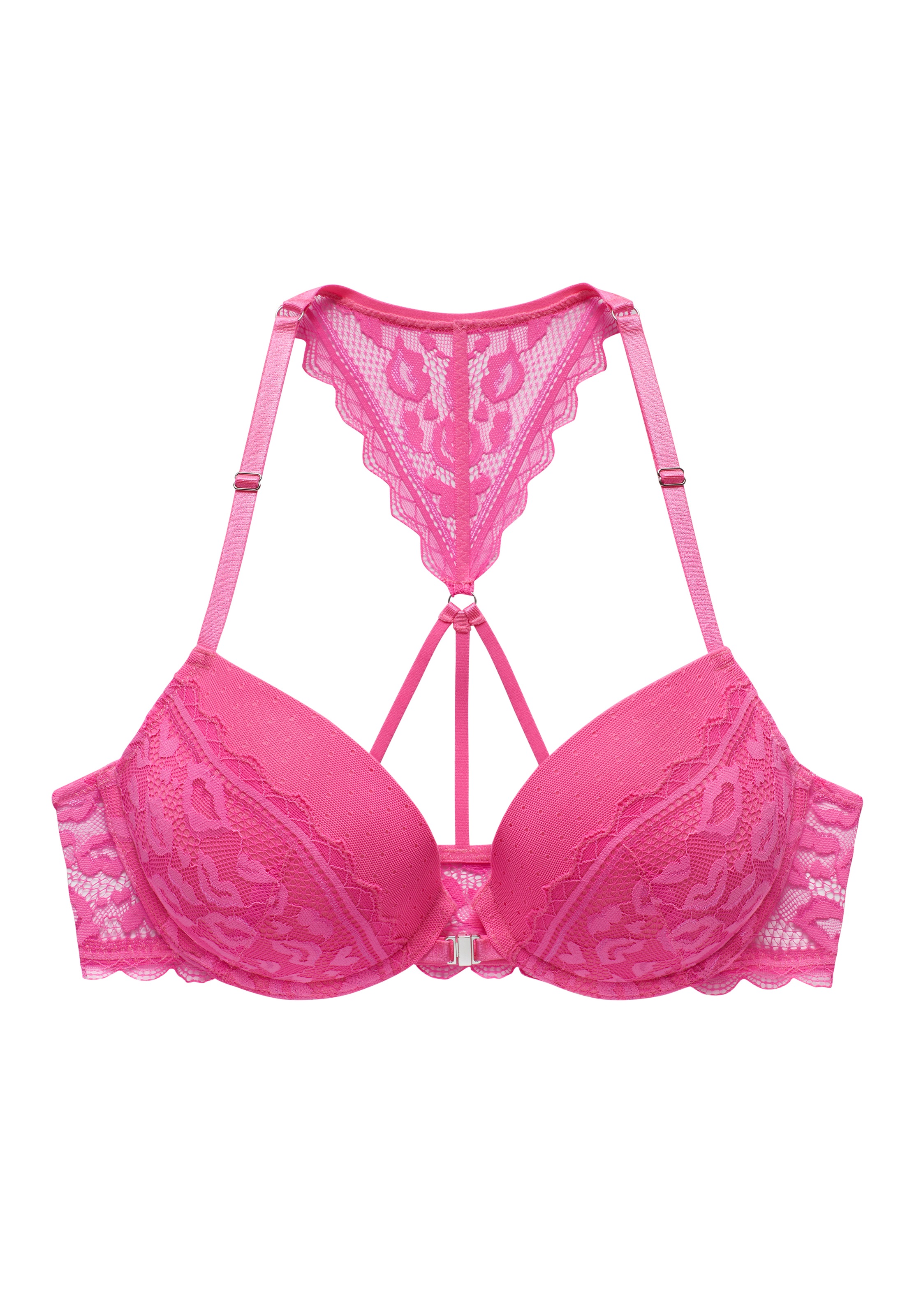 Vivance Push-up-BH, mit Spitze in Kussmund-Optik mit Neckholder-Träger, Dessous