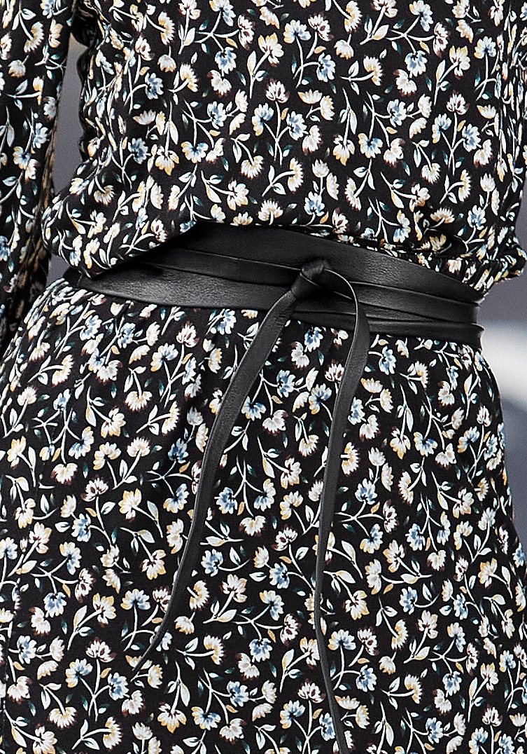 LASCANA Taillengürtel »Bindegürtel«, Ledergürtel, Shape-Effekt, Gürtel für Kleid & Overall, Bauchgürtel