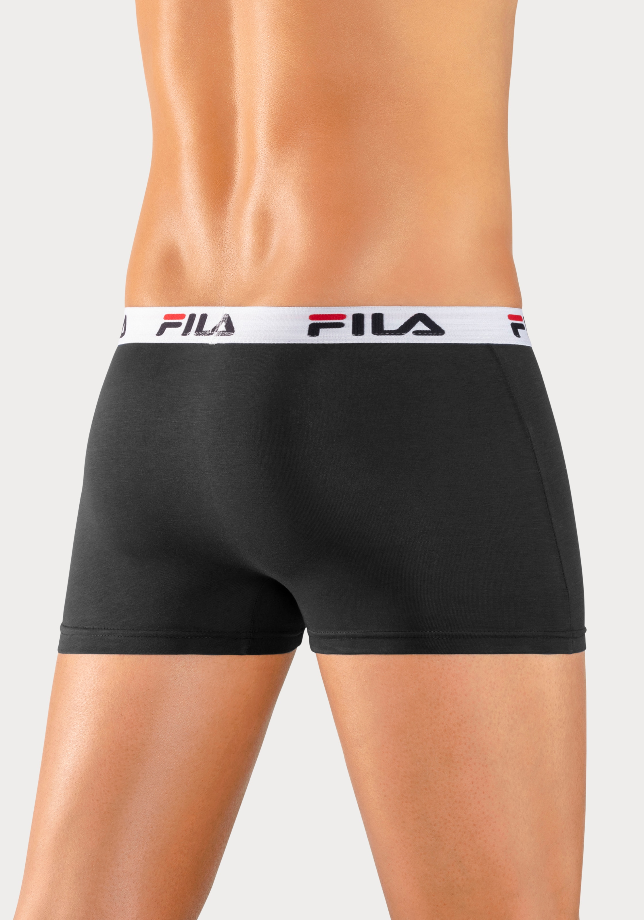 Fila Boxer »MAN BOXER SHORTS« 3er Pack,  mit elastischem Logobund