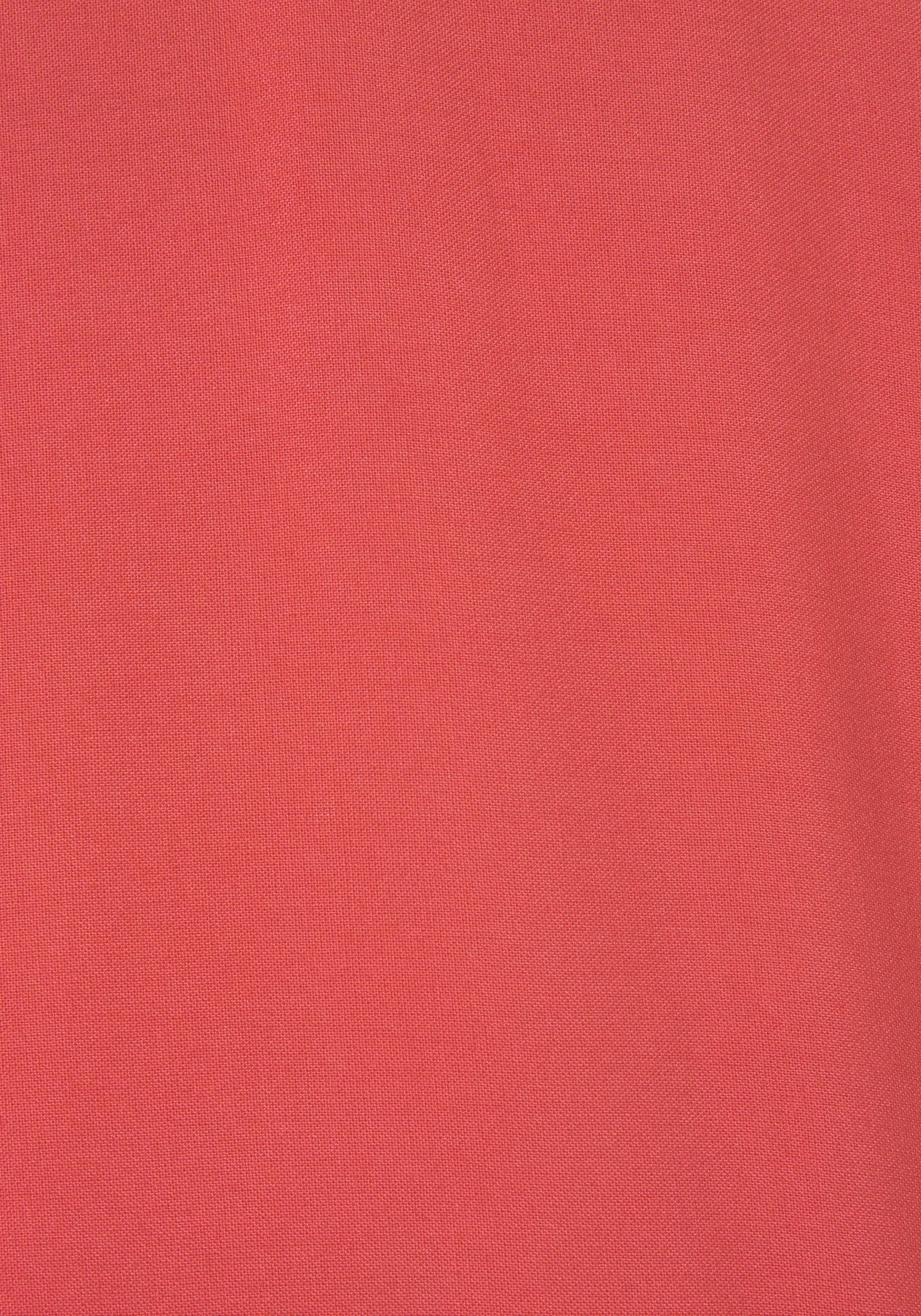s.Oliver Blusenkleid, mit Volant am Rock, Tunikakleid, Sommerkleid, Basic