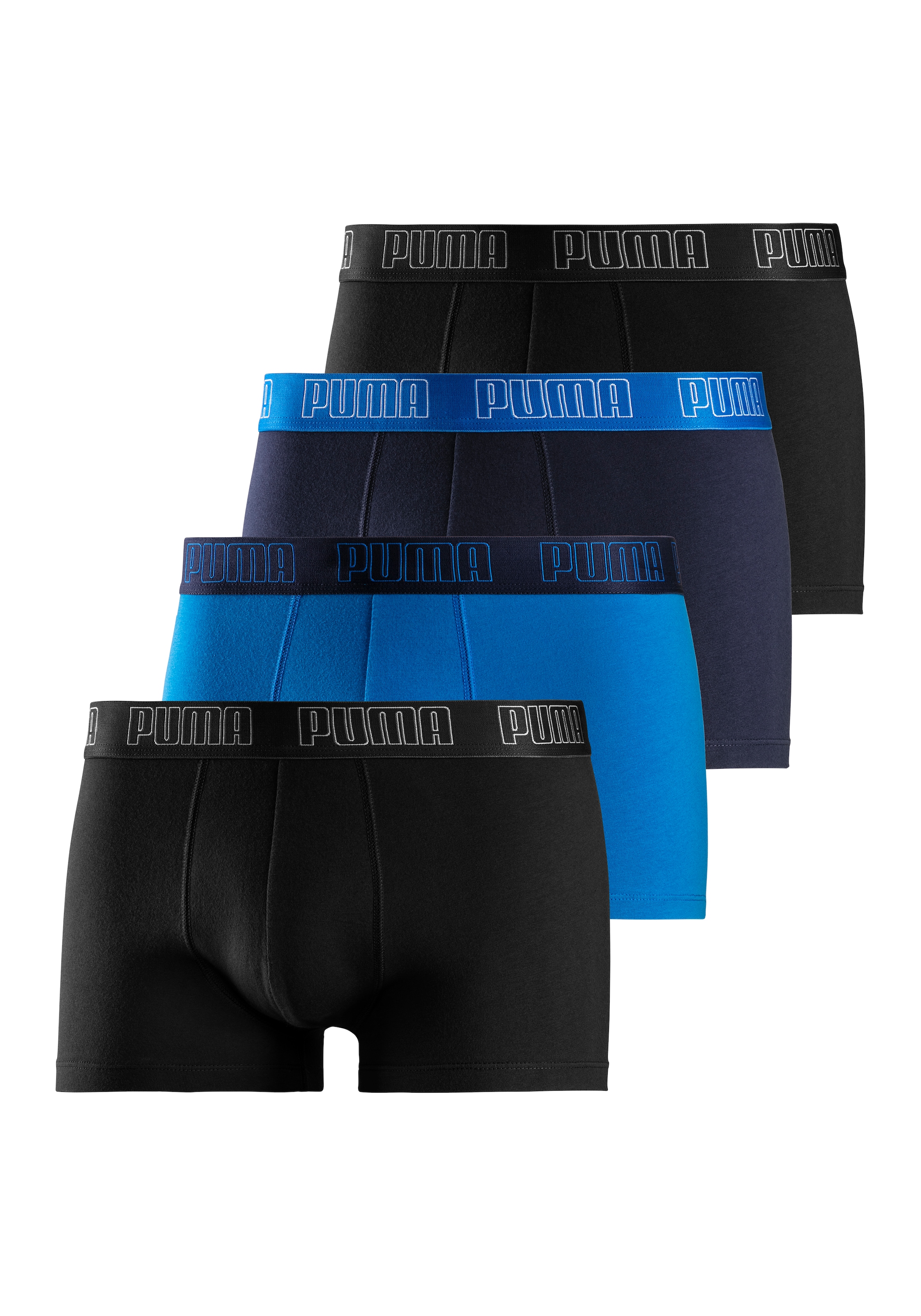 PUMA Hipster Packung, 4er-Pack,  mit komfortablem Bund