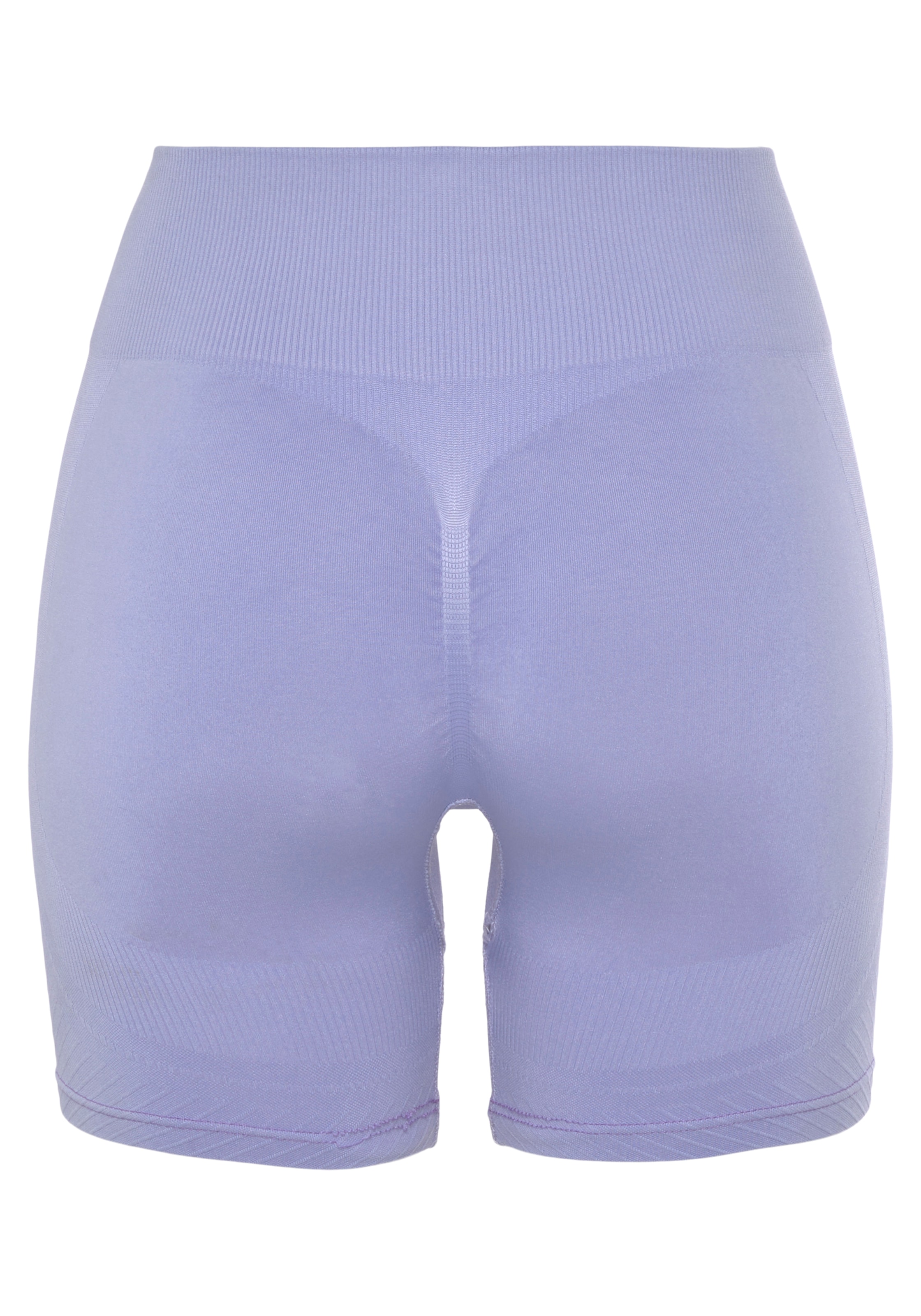 LASCANA Funktionsshorts »Po Push Up«, mit Rippstruktur und Shapingeffekt, Sportshorts