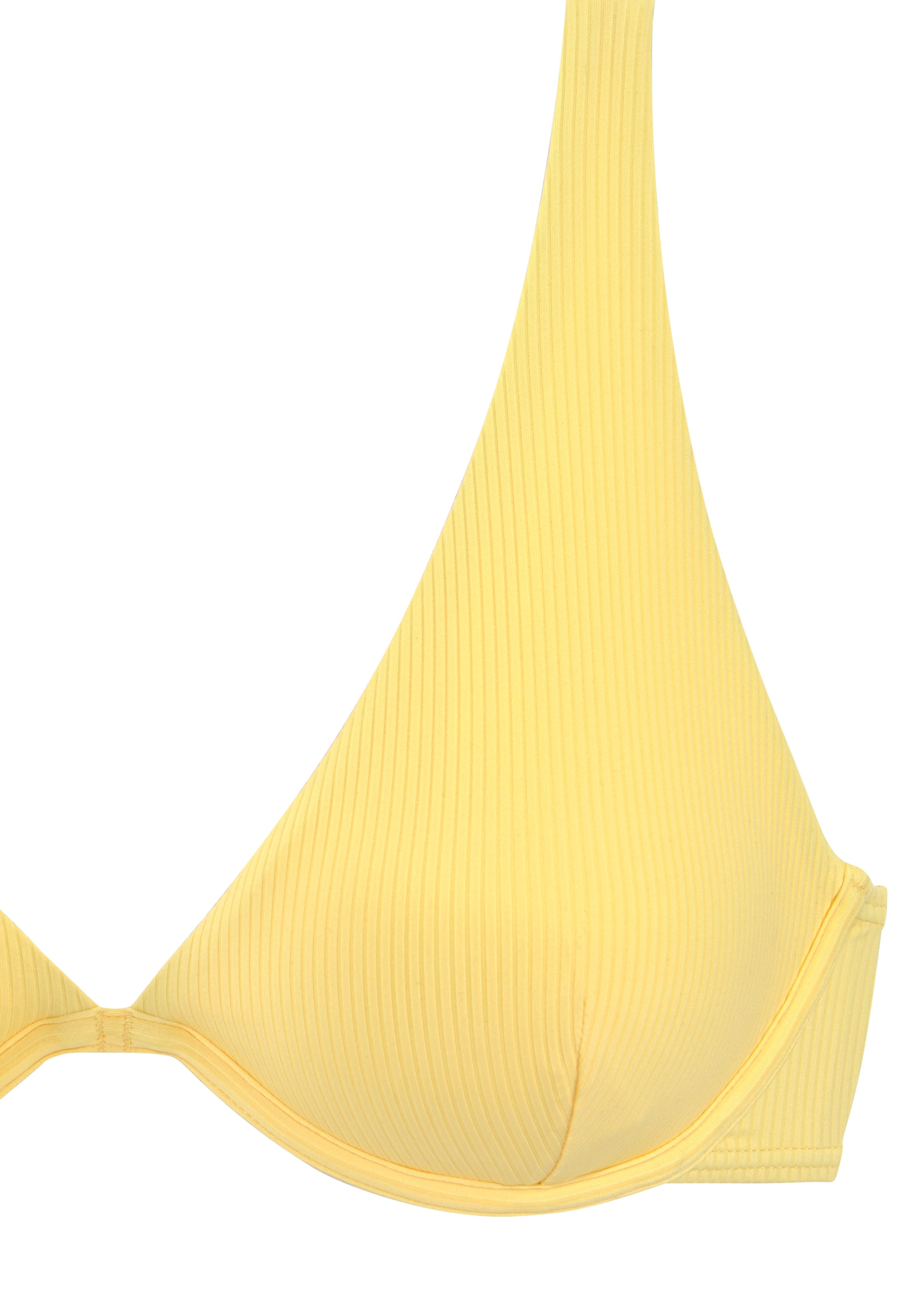 Venice Beach Bügel-Bikini-Top »Lucky«, aus gerippter Strukturware