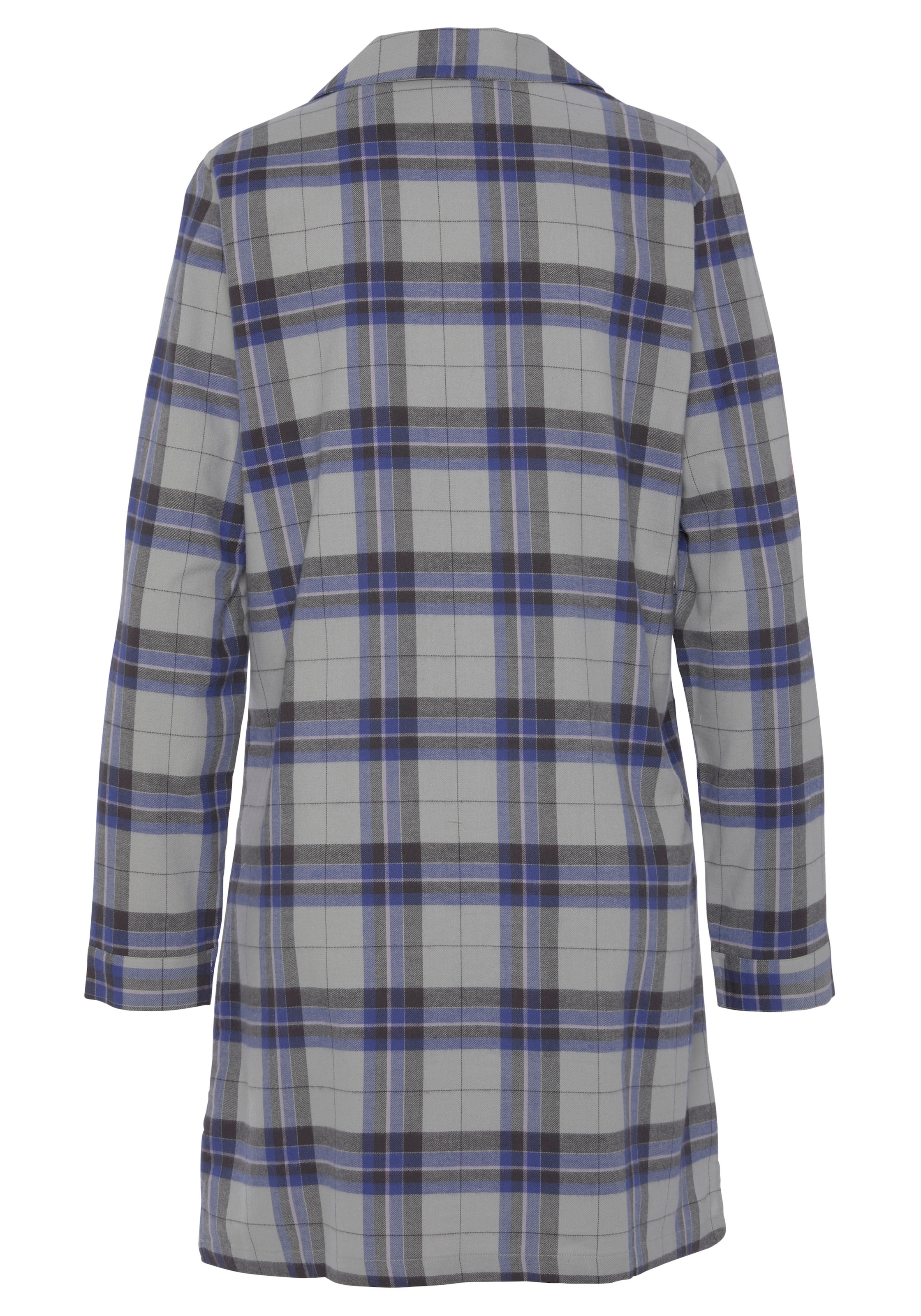 Vivance Dreams Nachthemd Ohne Taschen aus kuschelig weichem Flanell