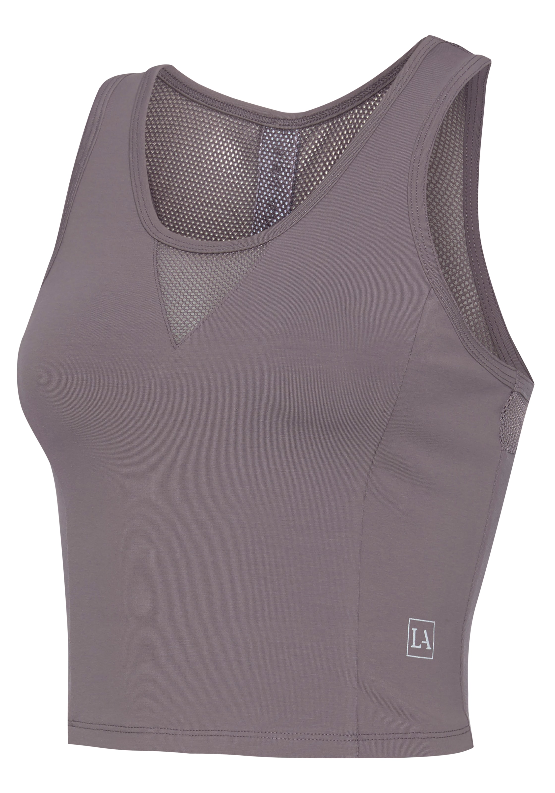 LASCANA ACTIVE Funktionsshirt mit Racerback und Mesh-Einsätzen