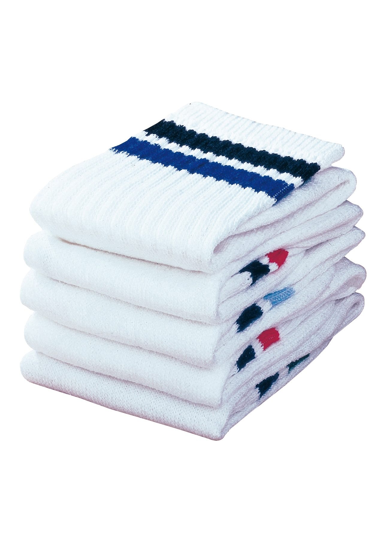 Go in Freizeitsocken Packung, 6 Paar tlg. mit farbigen Streifen