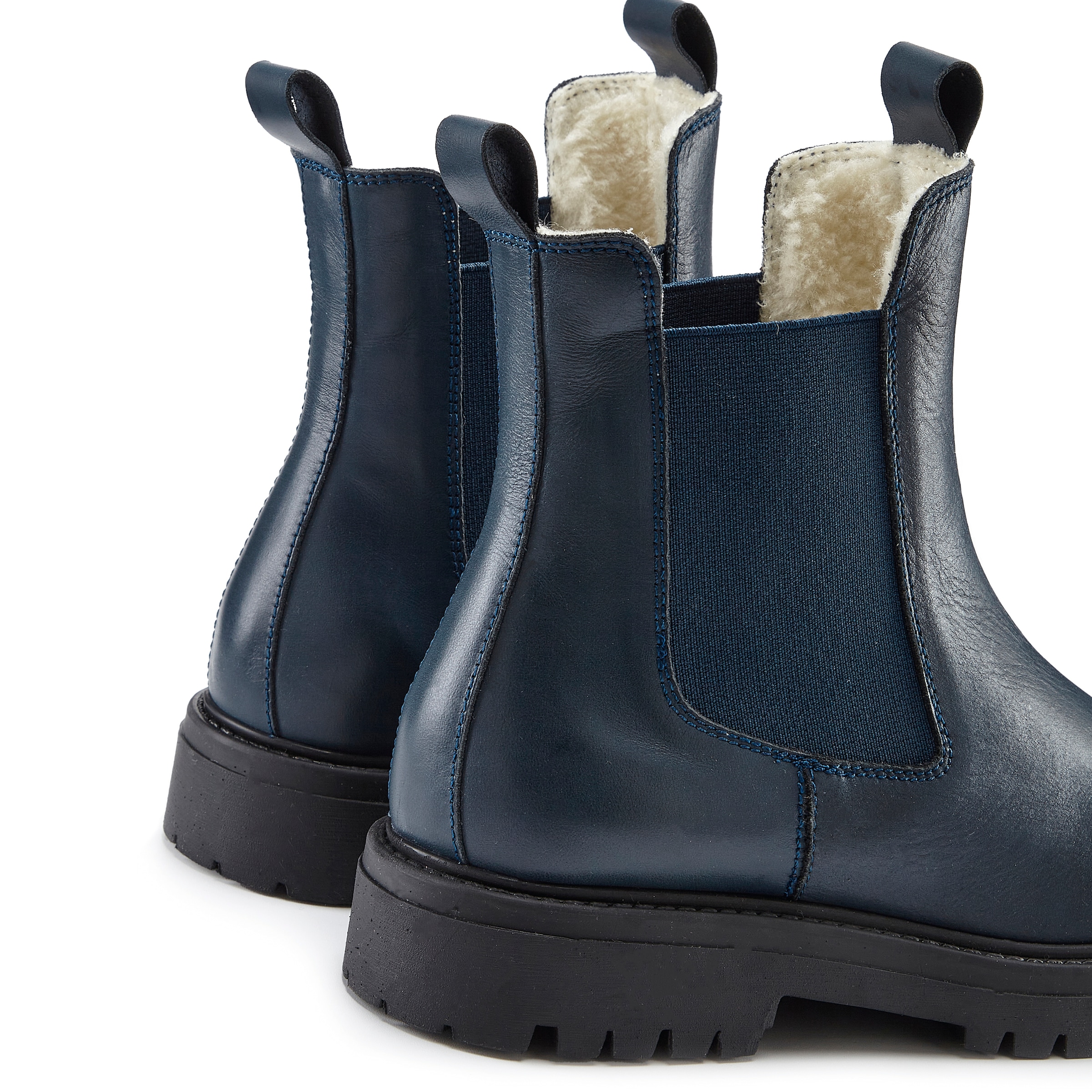 Elbsand Stiefelette »Chelseaboots«  Stiefel, Boots, Winterstiefel, Schlupfstiefel aus Leder mit Warmfutter