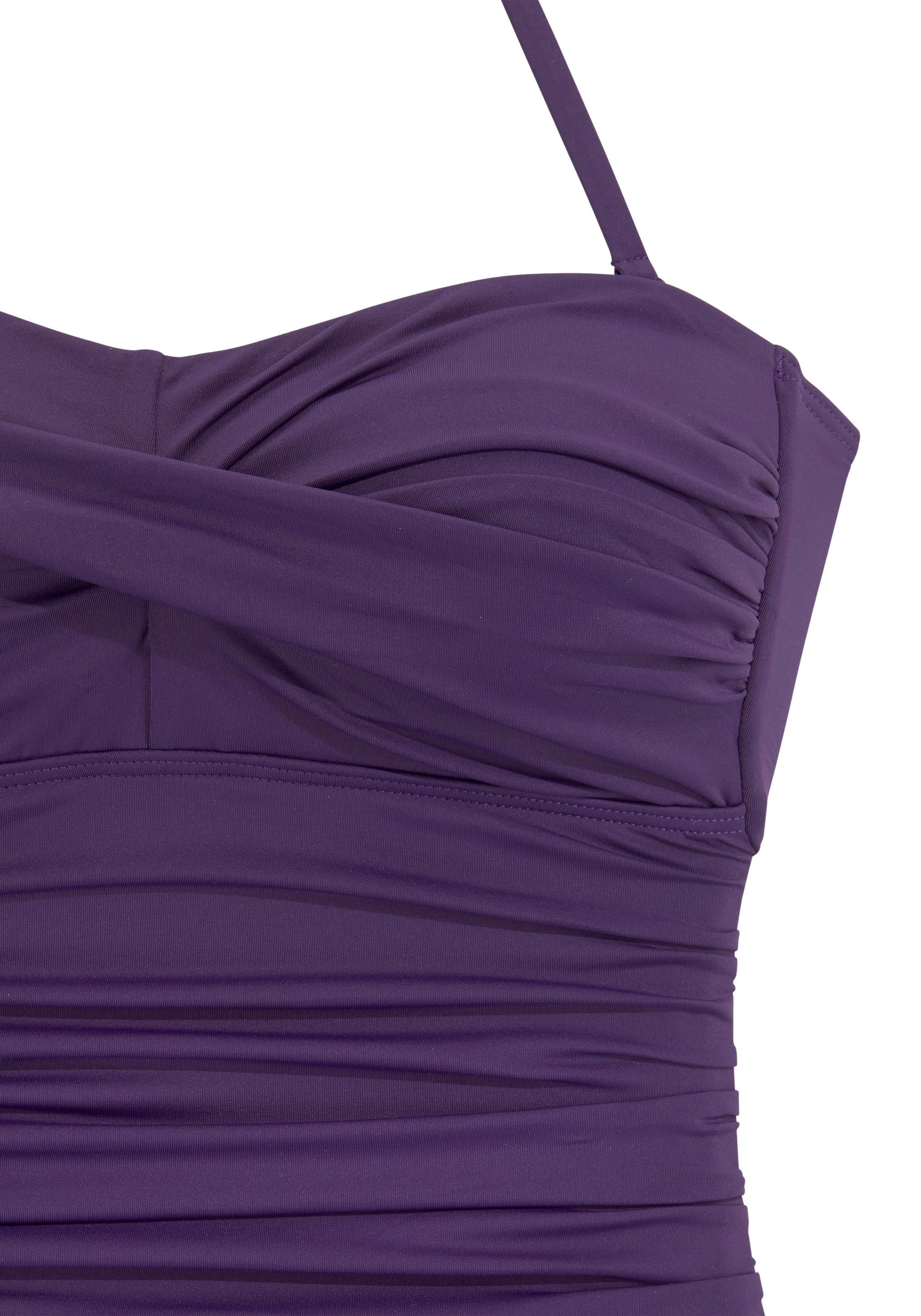 LASCANA Badeanzug, in Bandeau-Optik