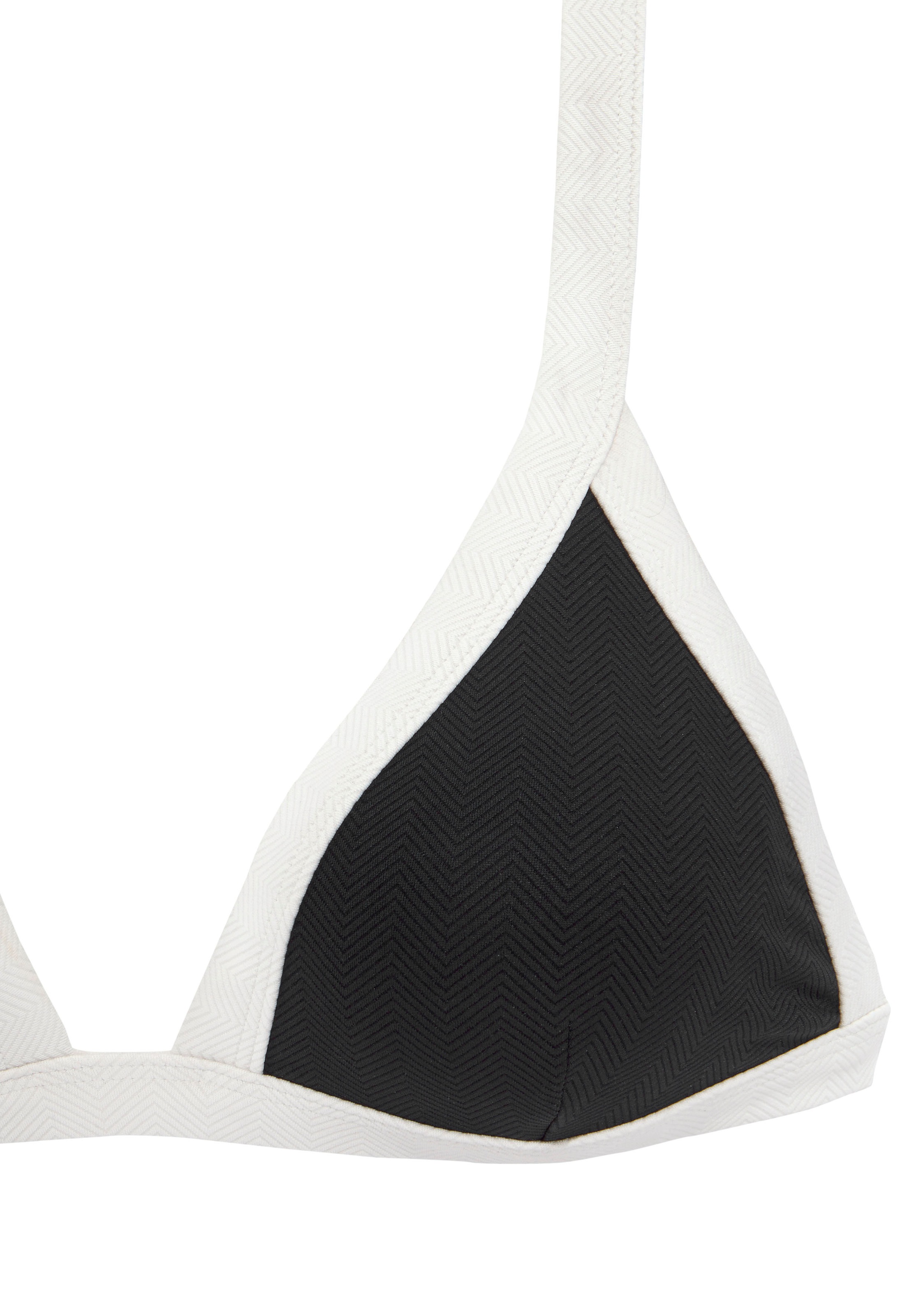 Venice Beach Triangel-Bikini, aus strukturierem Material