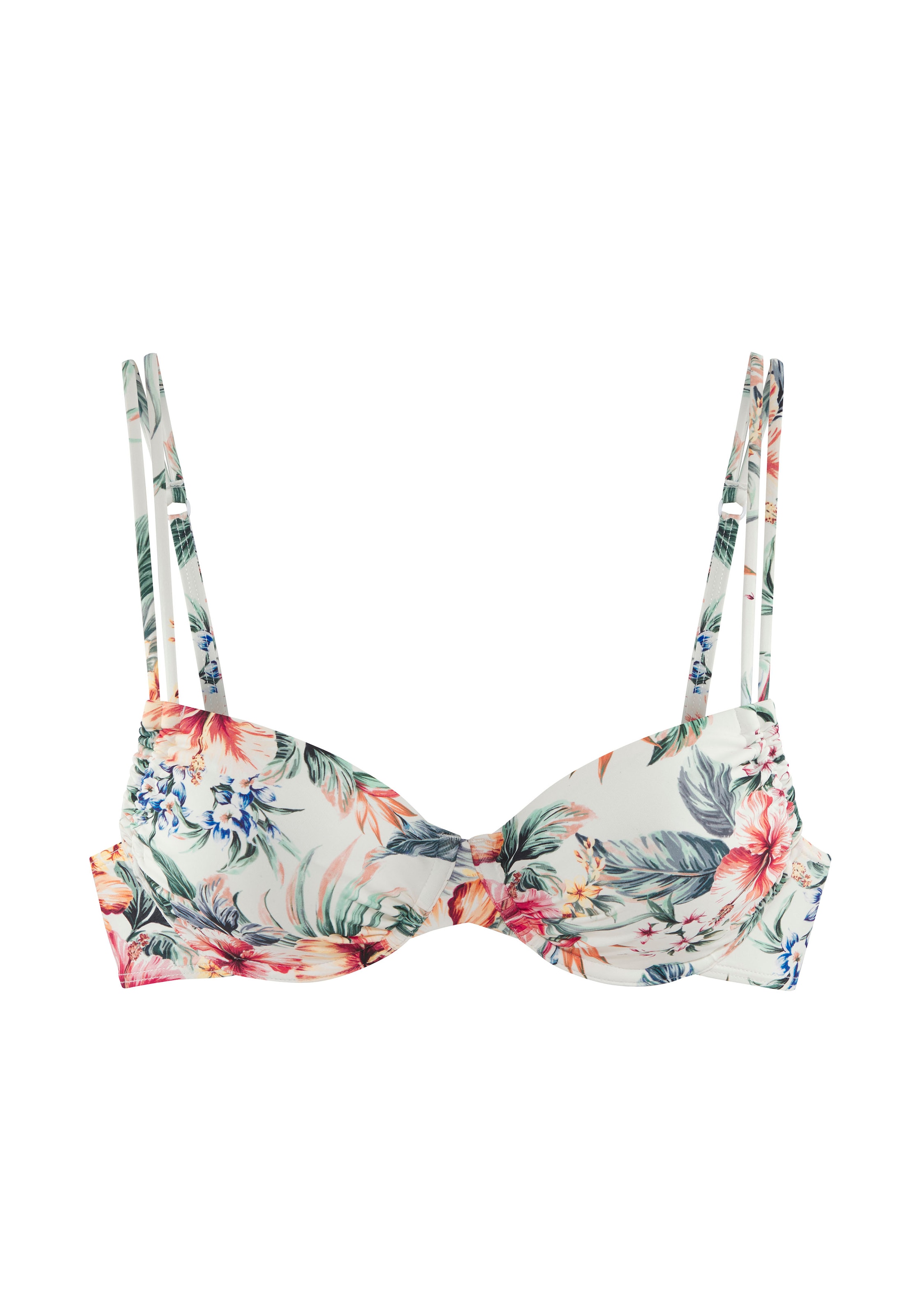 LASCANA Bügel-Bikini-Top »Salsa«, mit tollem Blumenprint