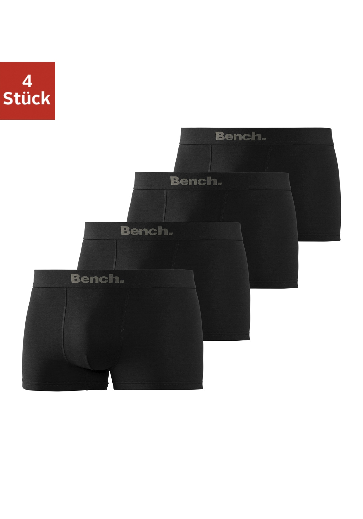 Bench. Boxer »Boxershorts für Herren«, (Packung, 4 St.), aus Baumwoll-Mix