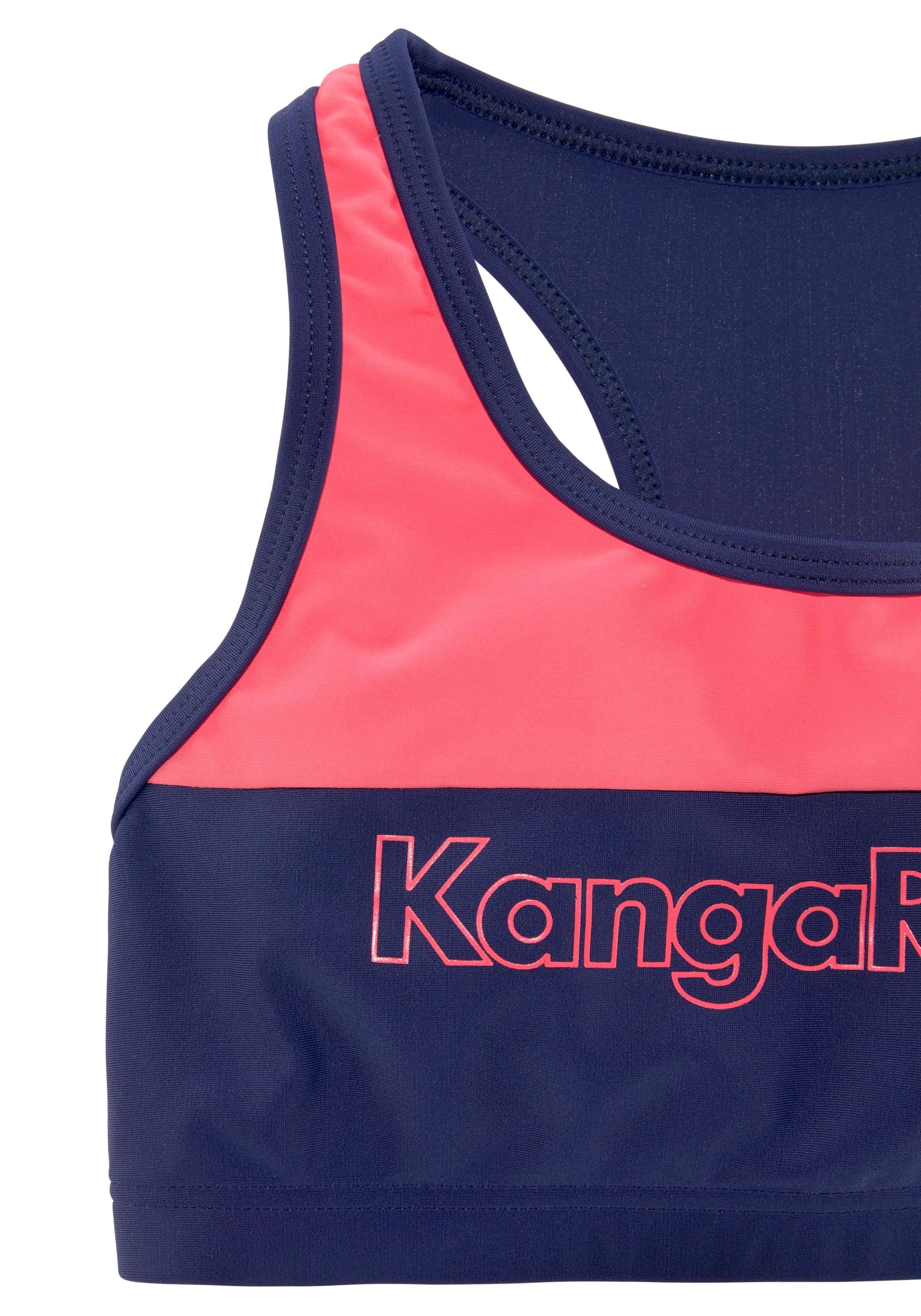 KangaROOS Bustier-Bikini »Energy Kids«, 1 Stk. im Colourblocking-Design