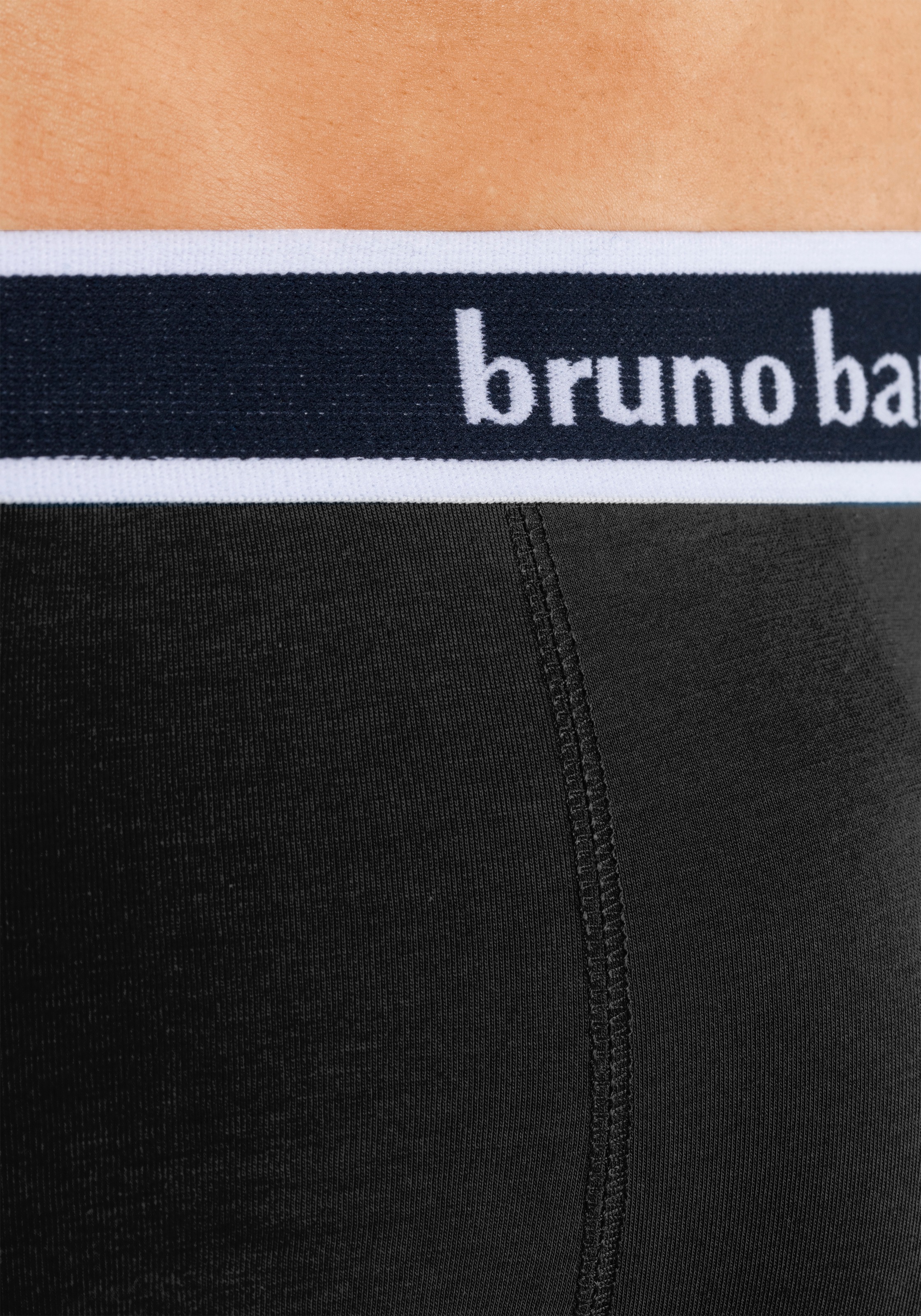 Bruno Banani Boxer »Boxershorts für Herren«, (4er Pack), mit Steifen und Logo im Bund