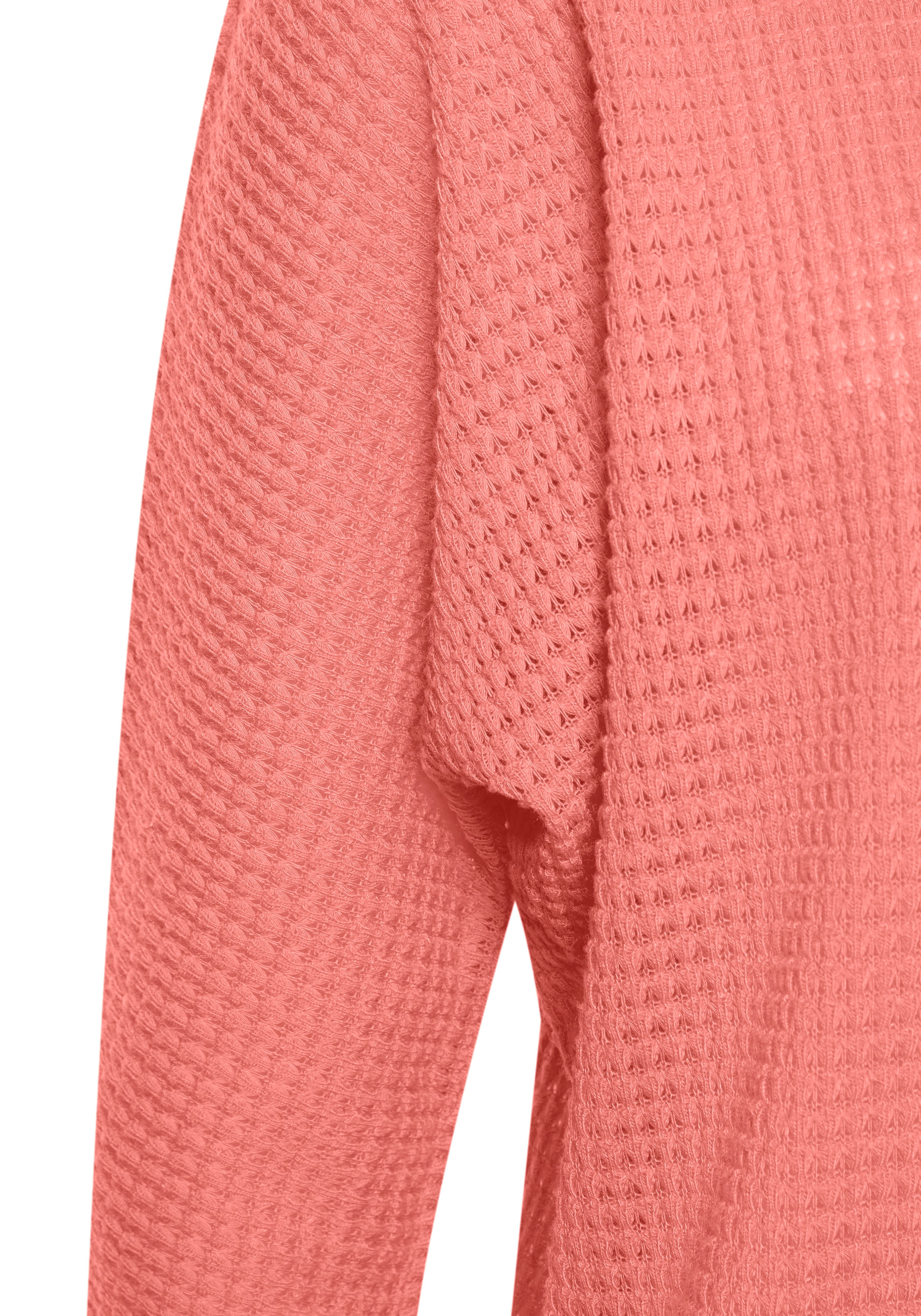 Vivance 3/4-Arm-Shirt »aus bügelfreiem Waffelstrick« aus bügelfreier Strickqualität