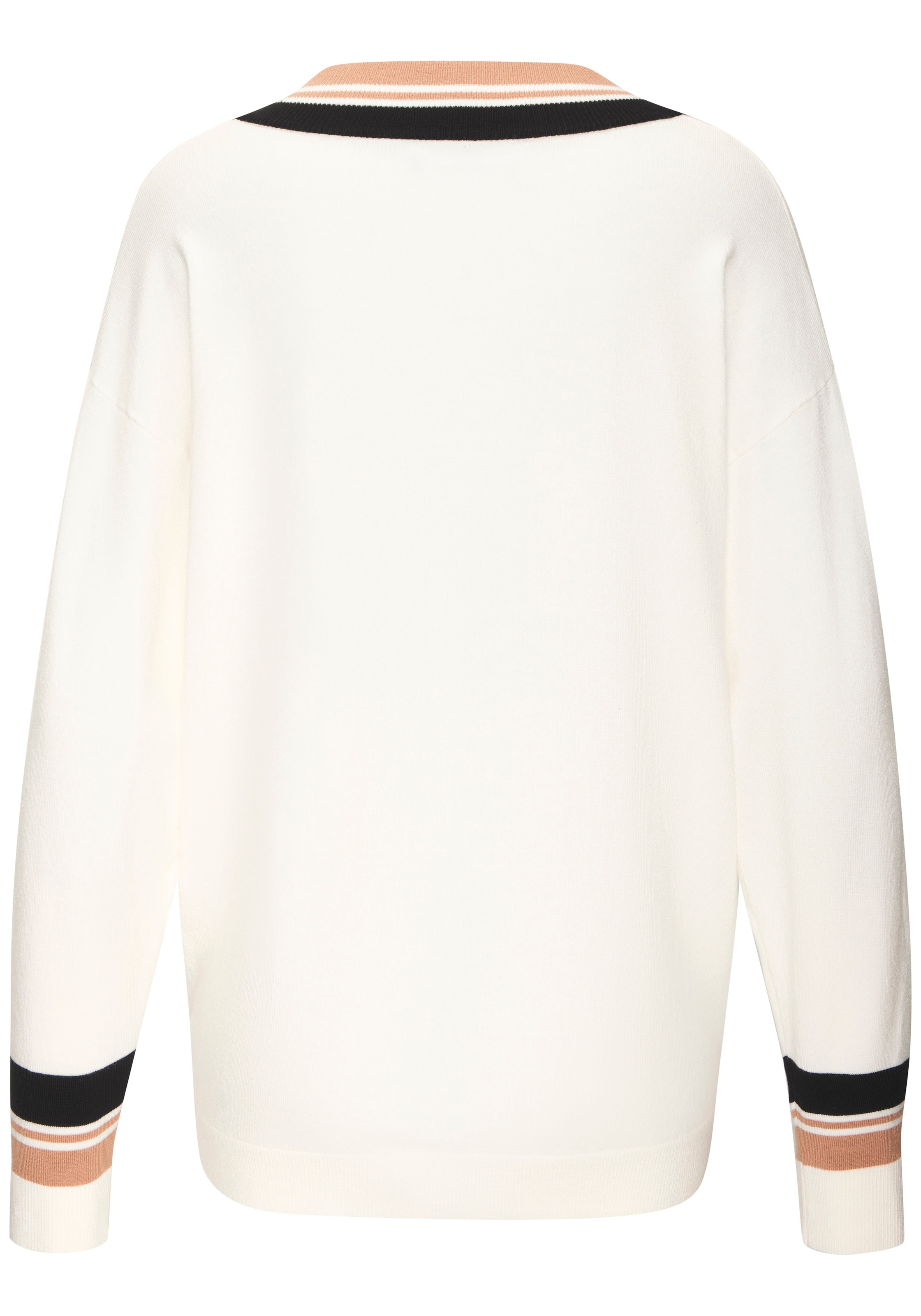 French Connection Strickpullover mit Kontraststreifen, Loungewear
