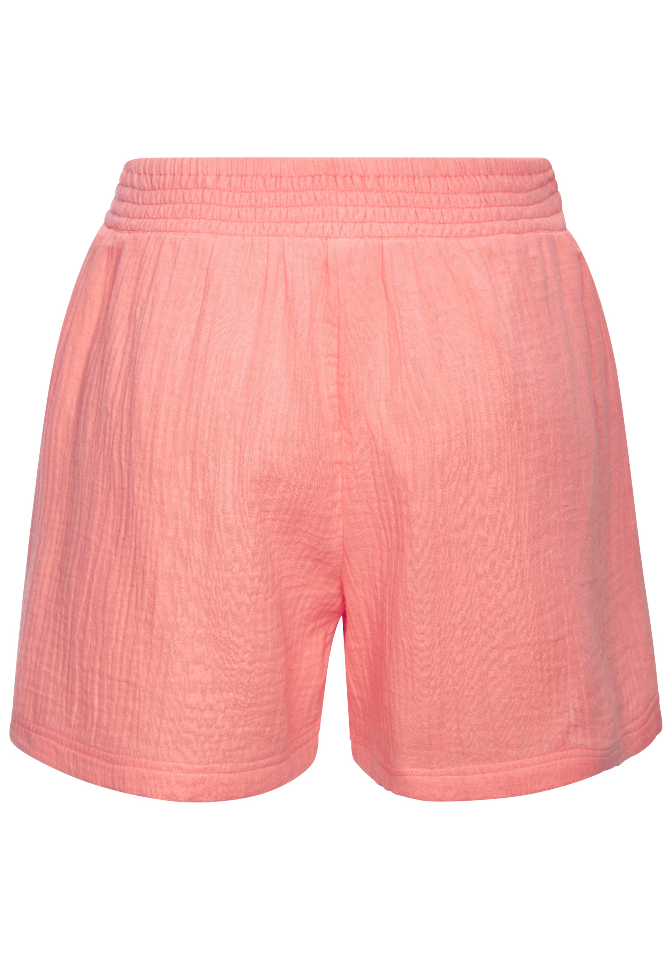 Beachtime Webshorts »aus sommerlicher Musselinware«  leichte Strandshorts, Sommerhose