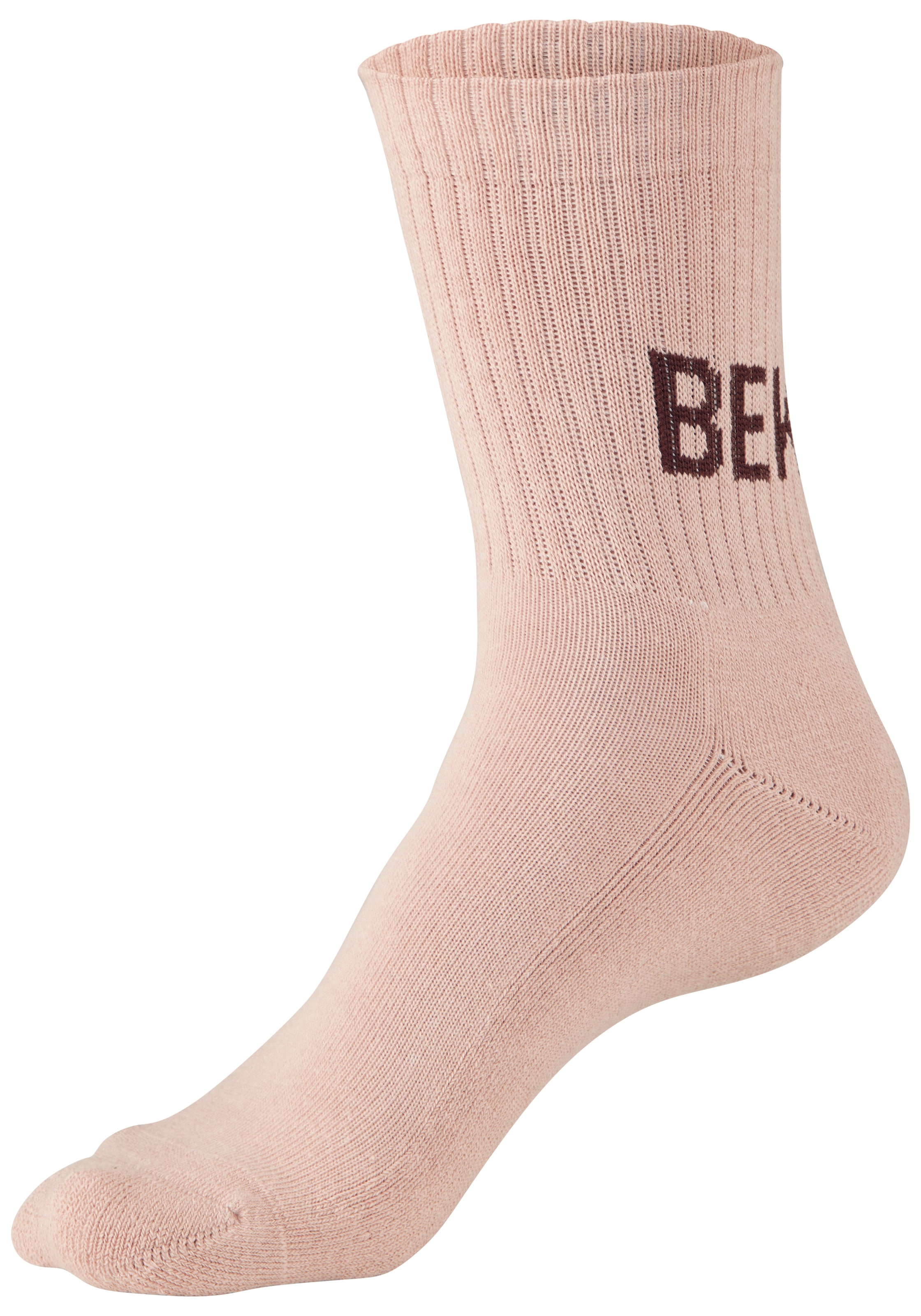 H.I.S Tennissocken »Damen Sportsocken daily socks« Packung, 7 Paar tlg. mit Fußfrottee und ansprechenden Schriftzügen