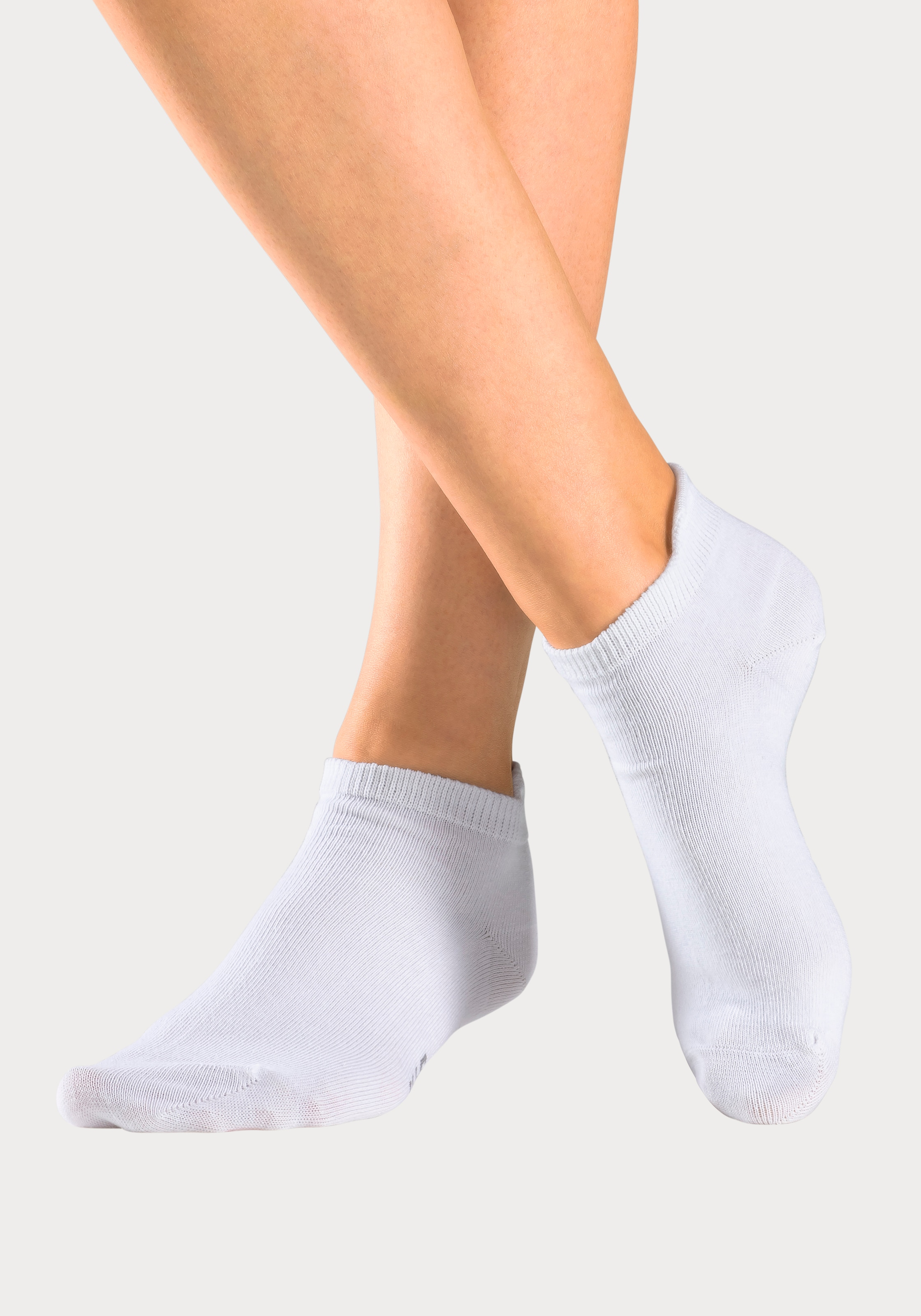 H.I.S Sneakersocken Packung, 8 Stk. tlg. mit verlängertem Bündchen hinten