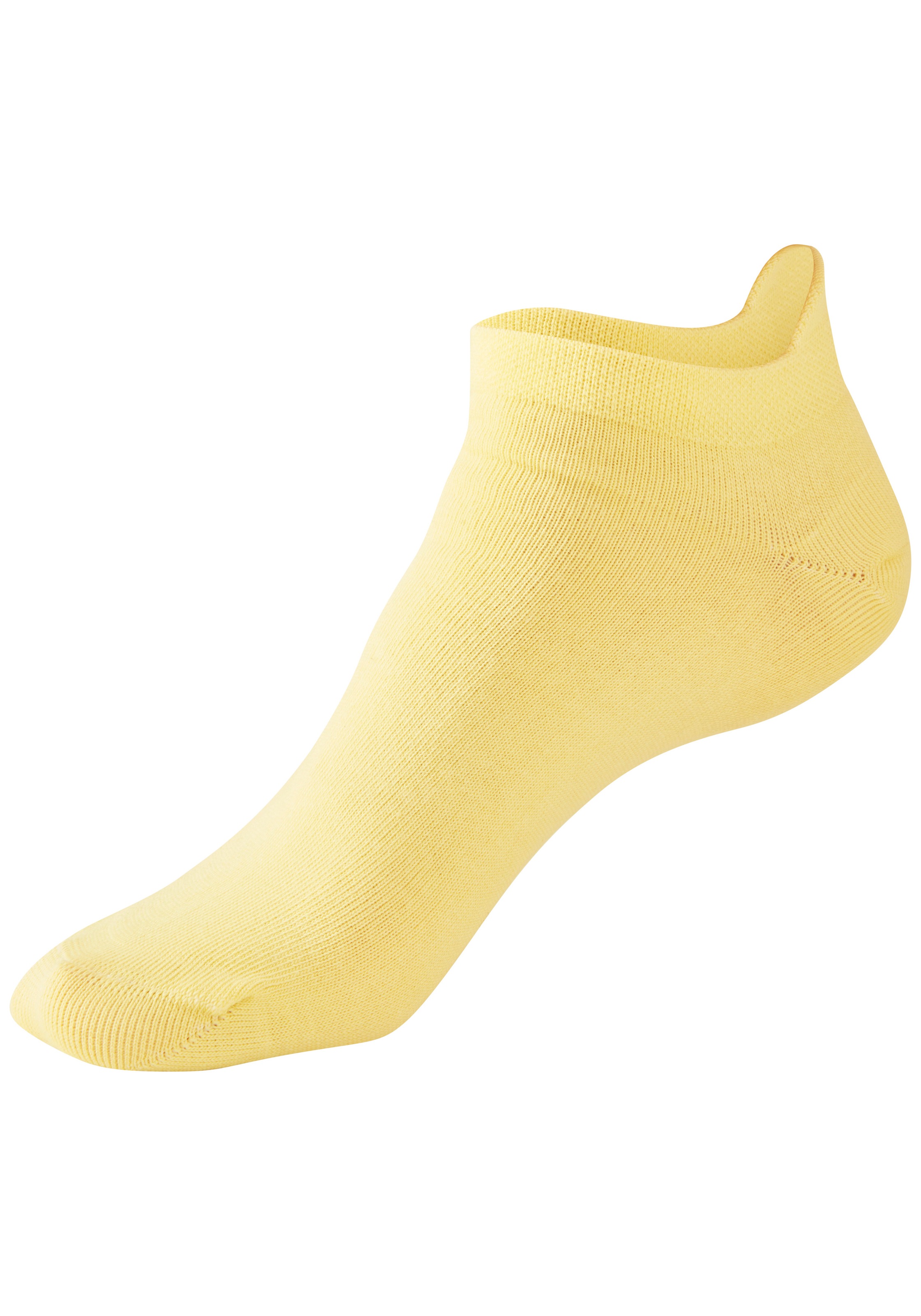 LASCANA Sneakersocken »für Damen mit eingestricktem Markenlogo« Box, Box, 7 Paar tlg. in ansprechender Geschenkbox