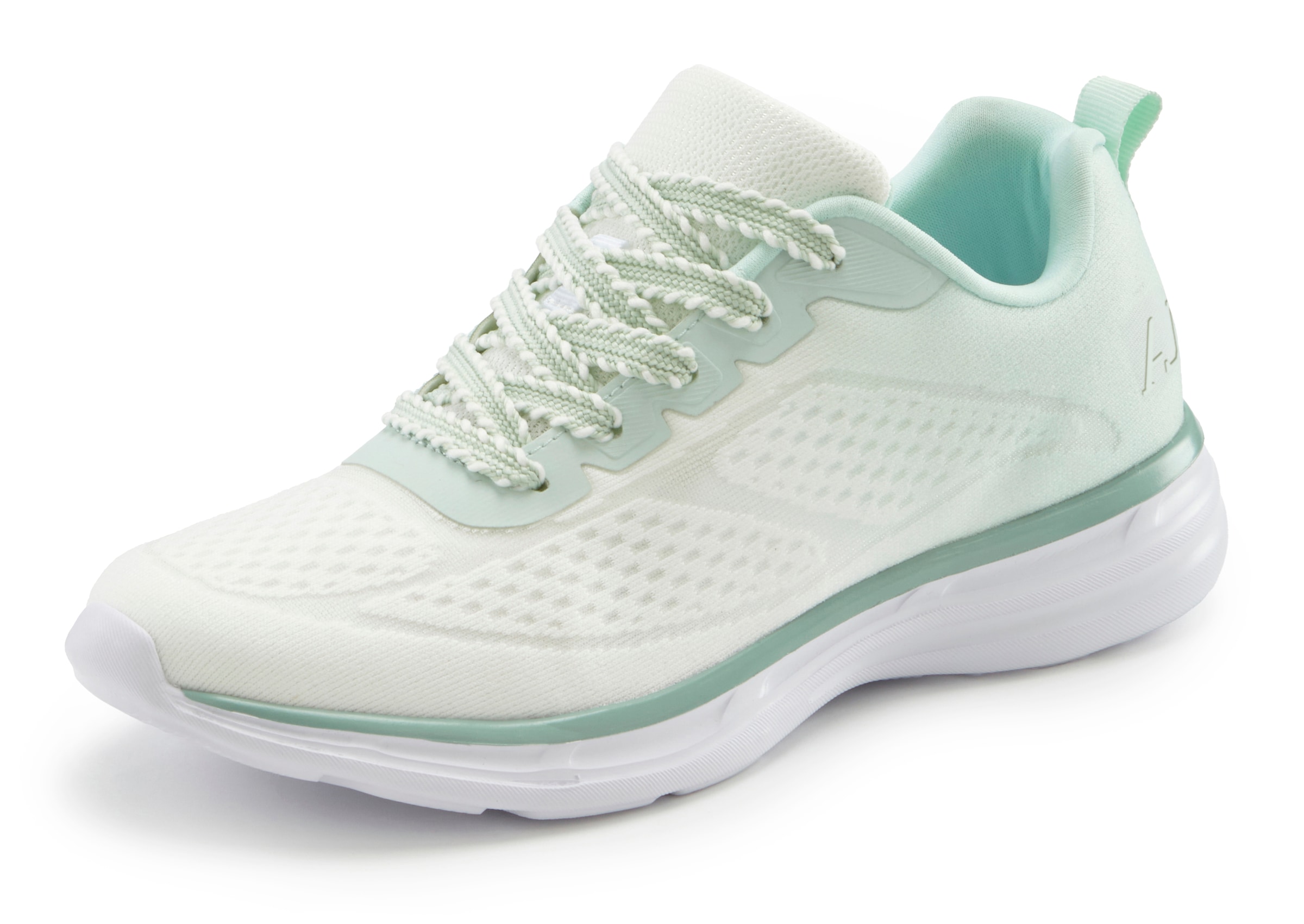 LASCANA Sneaker »Halbschuh, Freizeitschuh, Turnschuhe,«  NEU mit modischen Farbdetails VEGAN