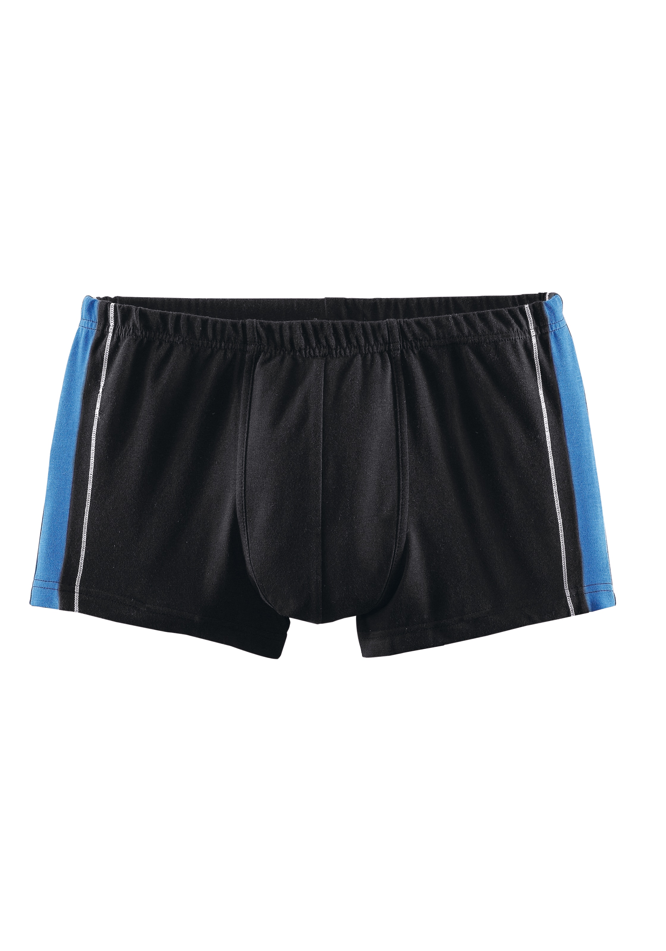AUTHENTIC LE JOGGER Boxer »Boxershorts für Herren« Packung, 4 Stk. mit kontrastfarbigen Streifen seitlich