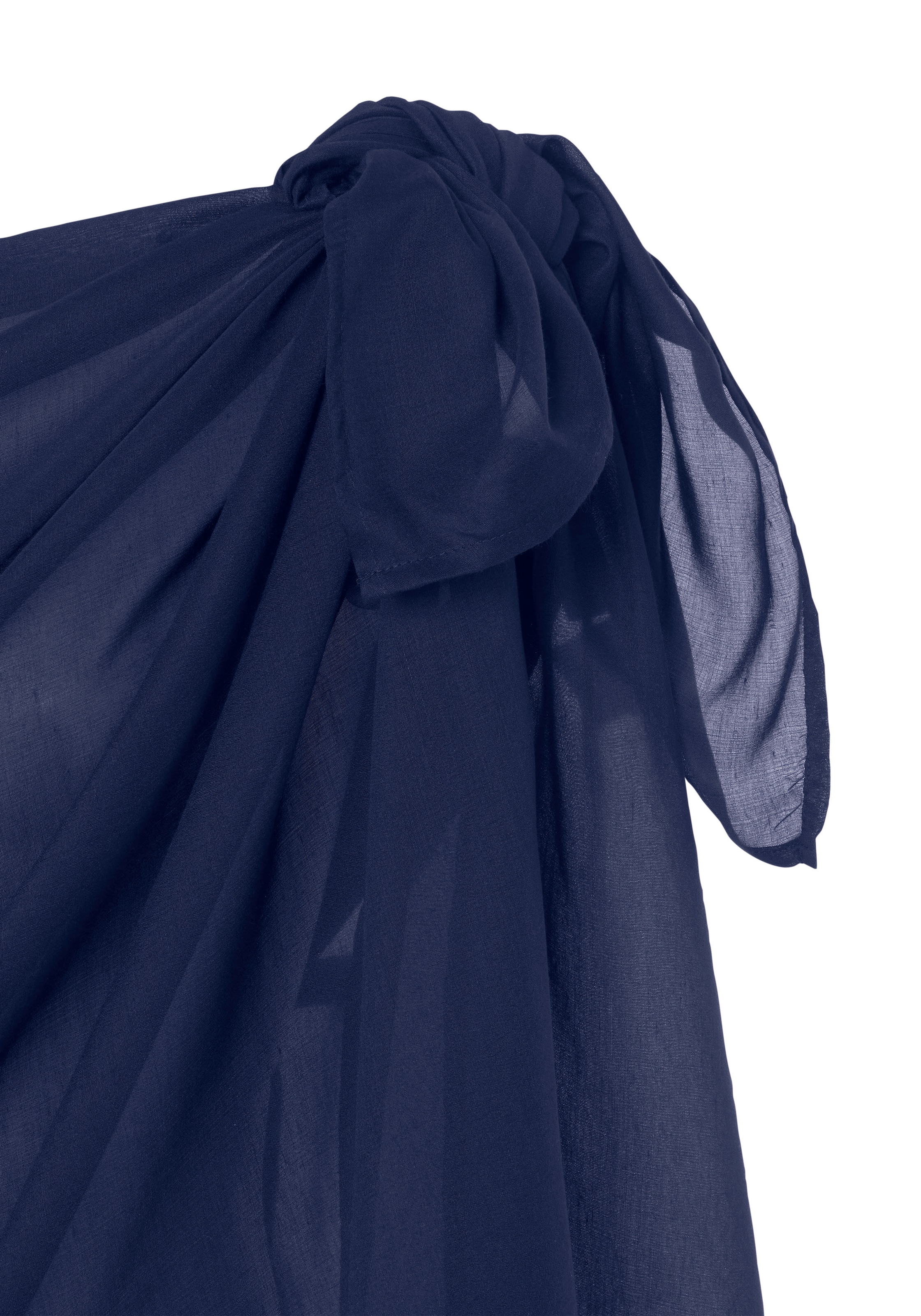 LASCANA Strandrock aus weichem, leicht transparentem Stoff