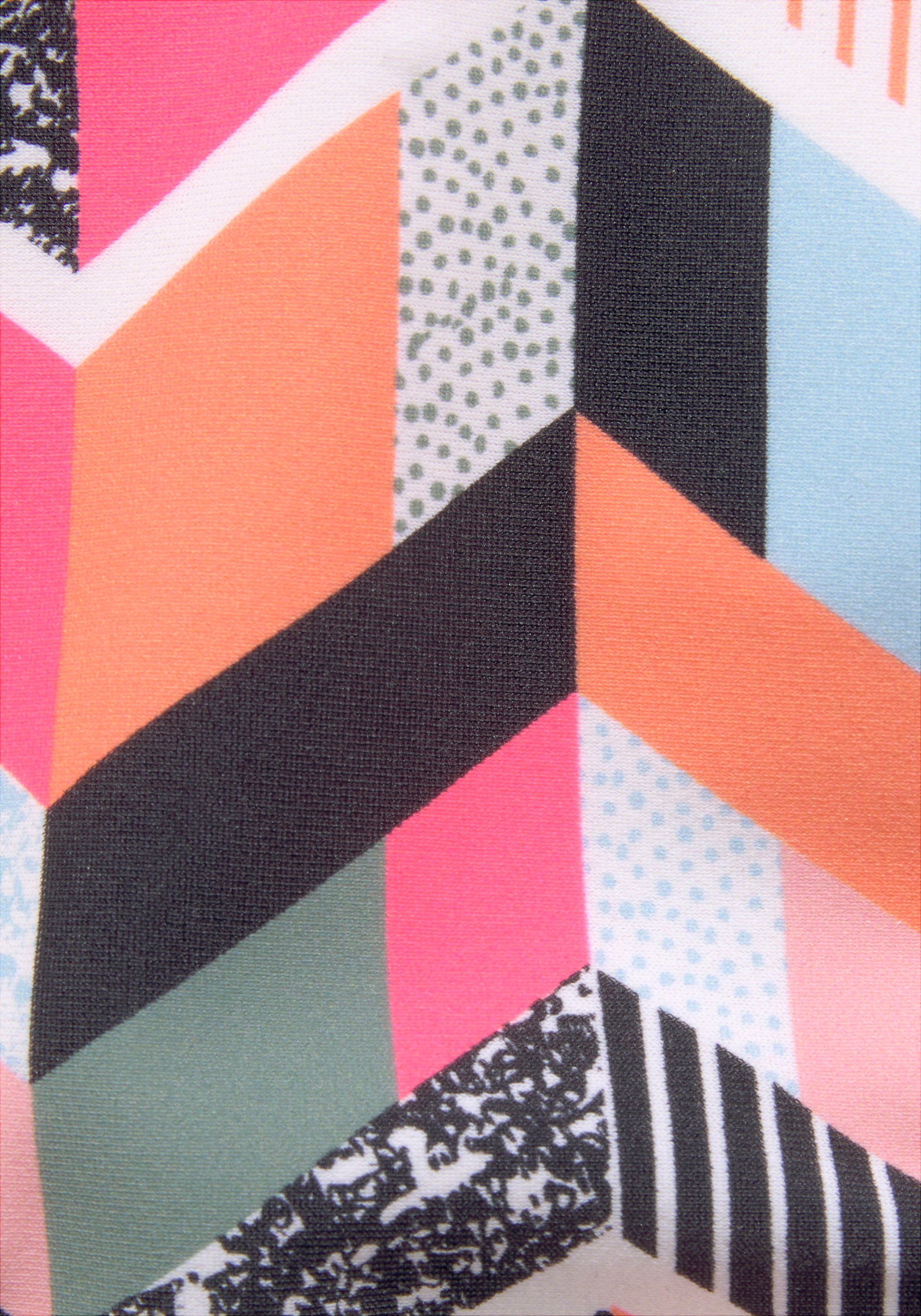 Buffalo Bustier-Bikini mit geometrischem Print