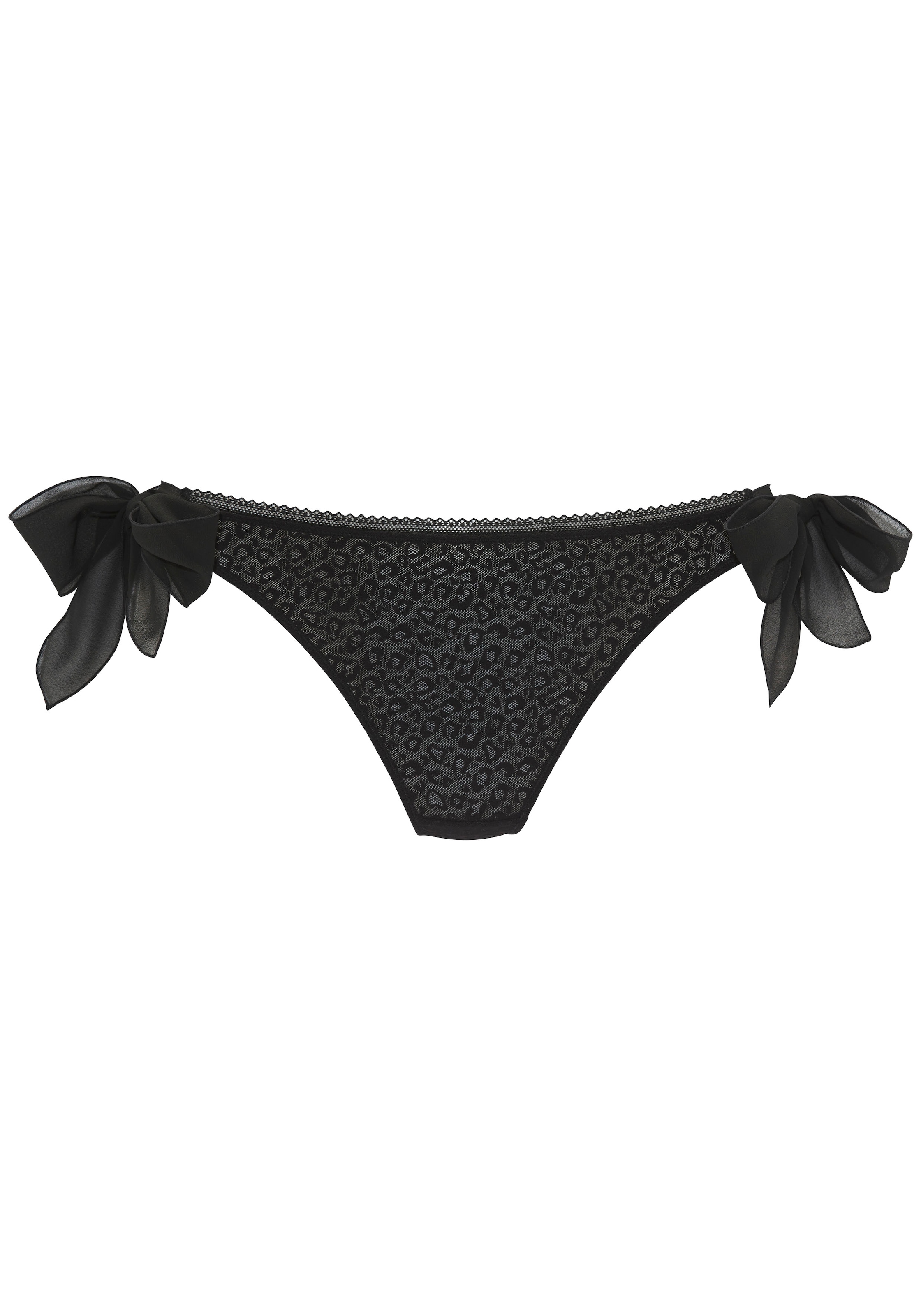 Vivance String »Anna«, aus leicht transparentem Mesh im angesagten Leo-Look, sexy Dessous