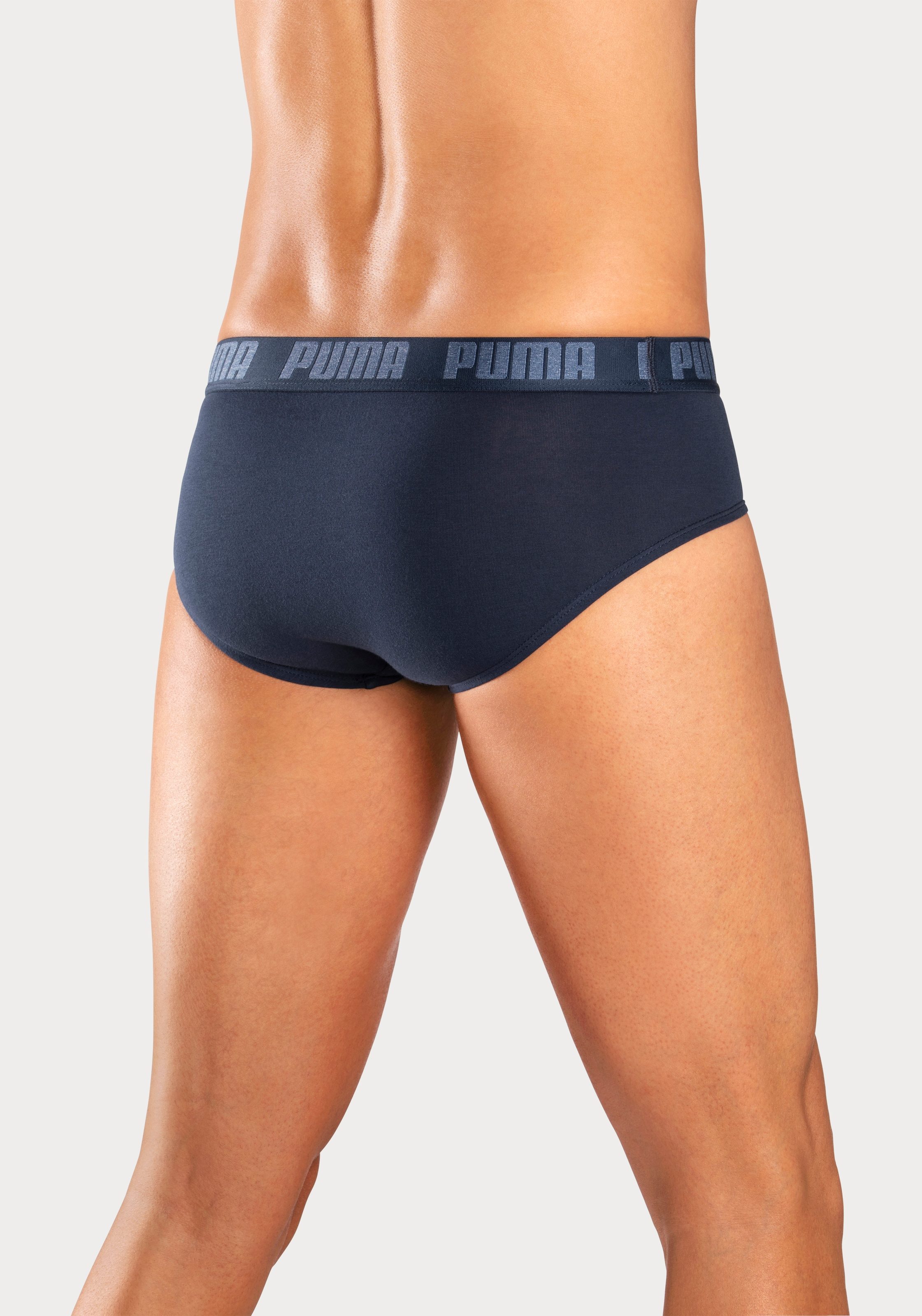 PUMA Slip Packung, 2er-Pack,  mit Logobund