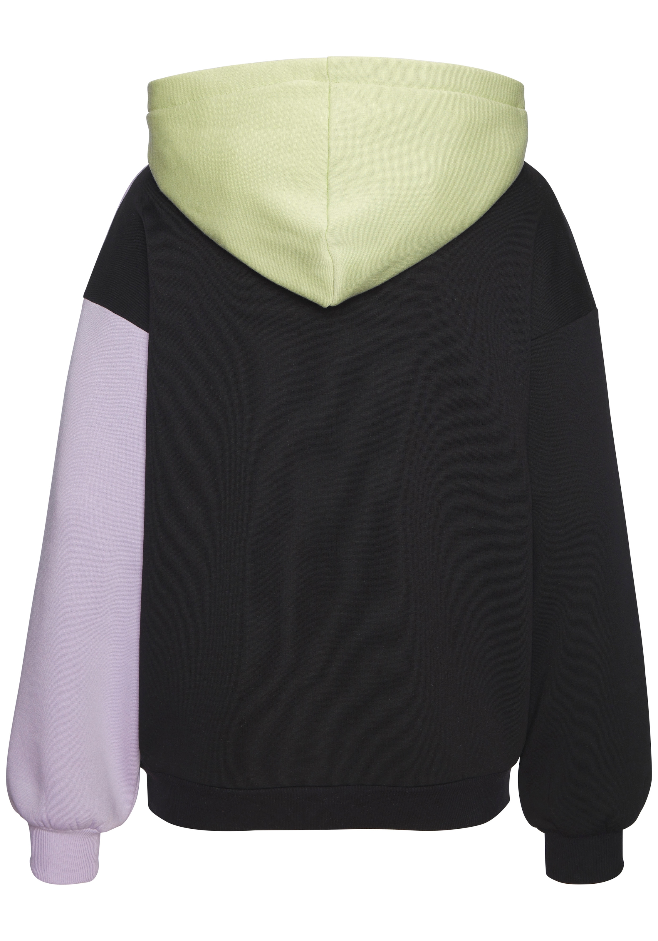 Buffalo Hoodie , modernes Colorblock, Loungewear
