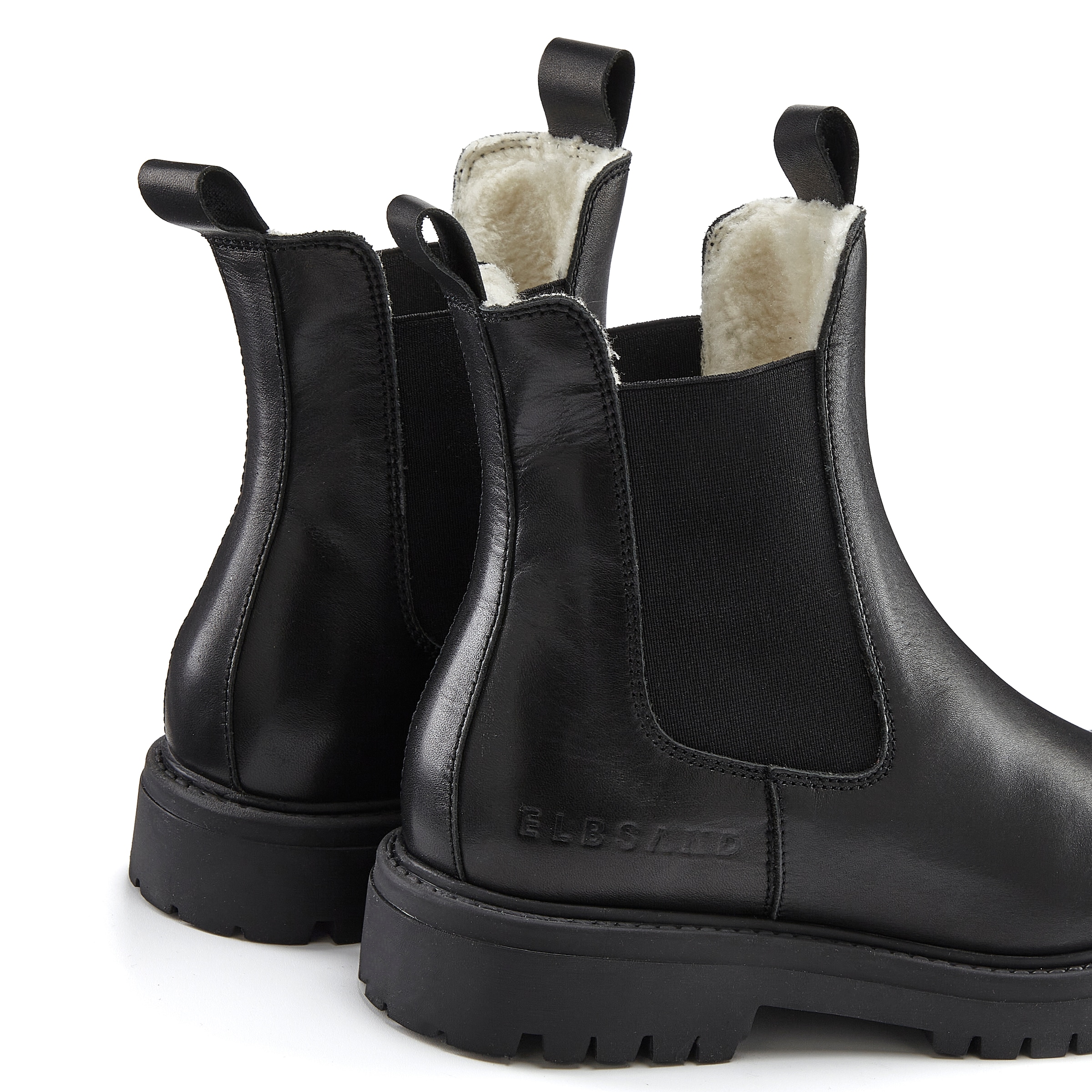 Elbsand Stiefelette »Chelseaboots«  Stiefel, Boots, Winterstiefel, Schlupfstiefel aus Leder mit Warmfutter