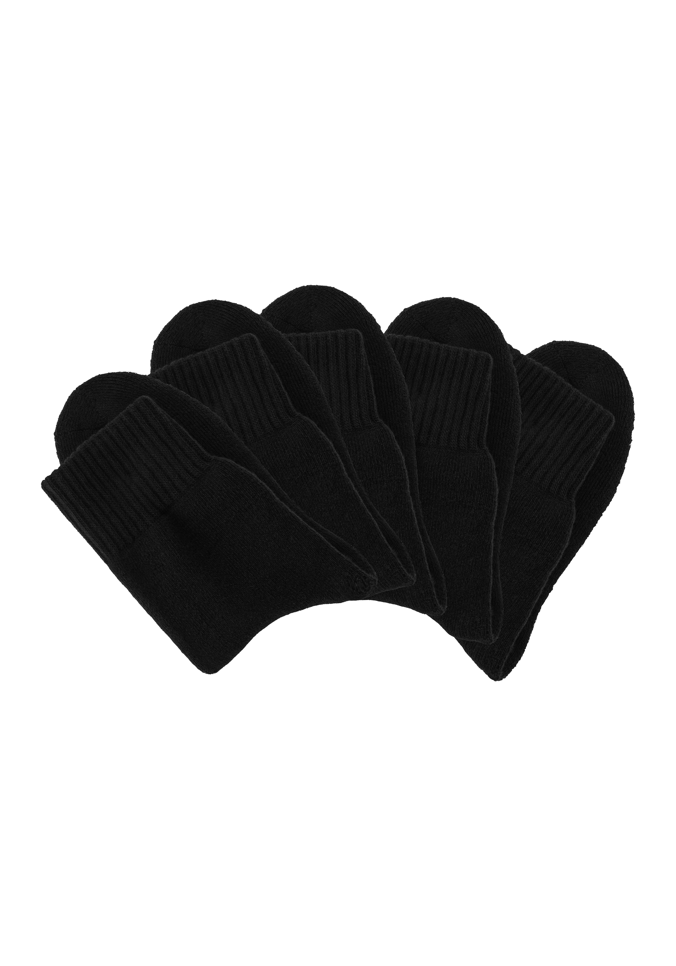 Lavana Basicsocken Packung, 5 Paar tlg. Thermosocken mit Vollfrottee