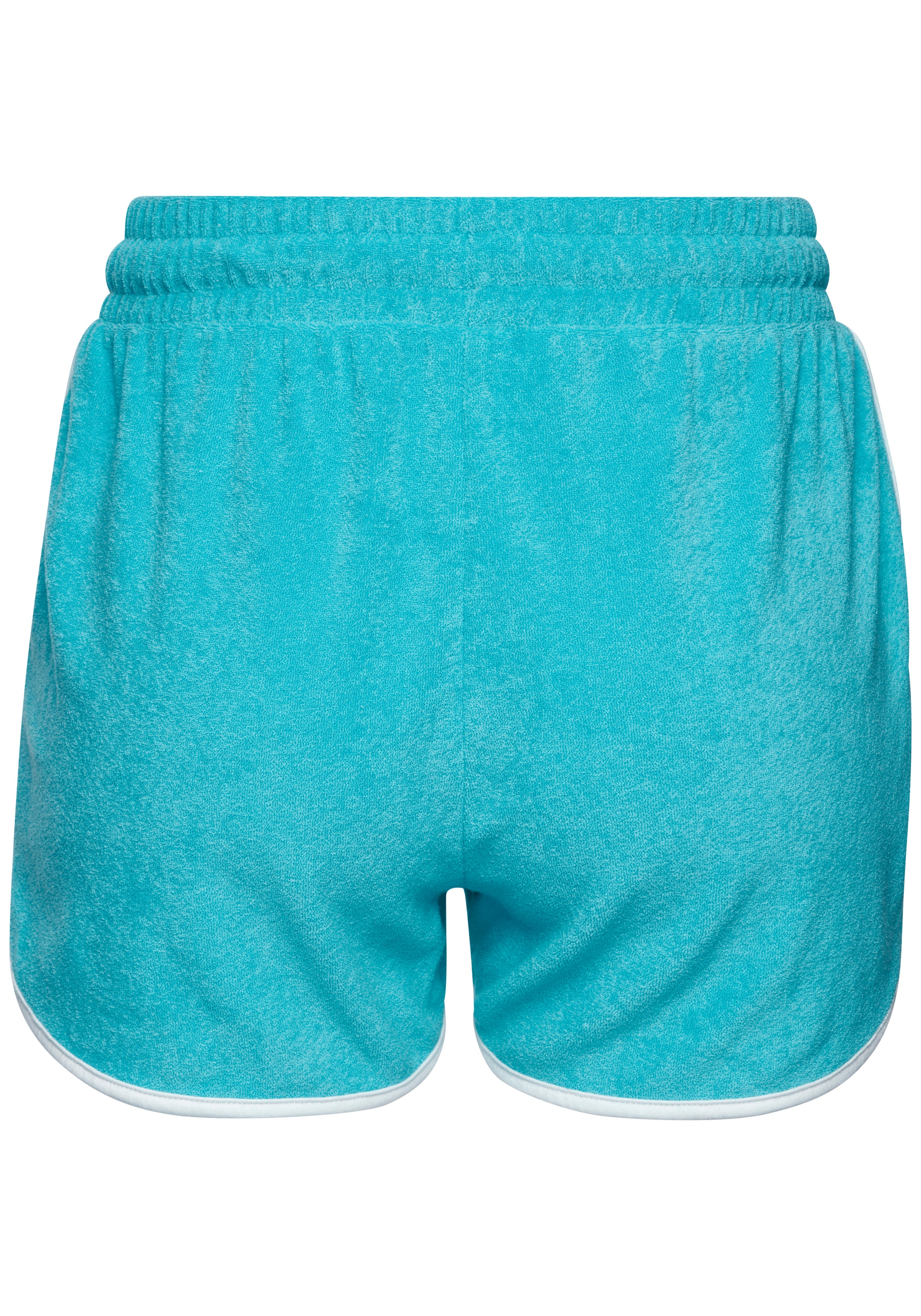 KangaROOS Relaxshorts  mit sportlichem Seitenstreifen und weichem Frottee Material