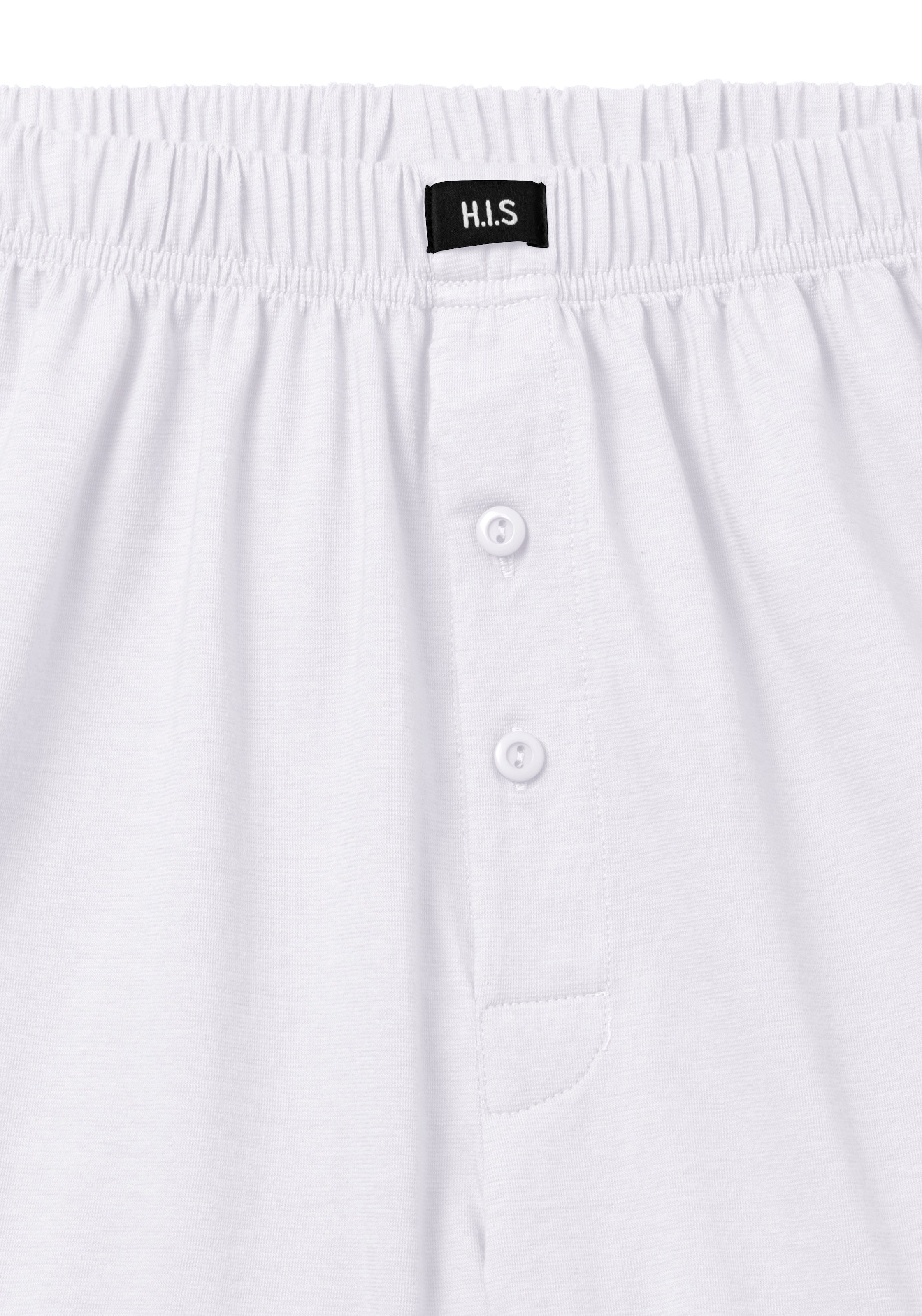 H.I.S Weiter Boxer »Herren Boxer«, (Packung, 5 St.), weite Passform, Komfortbund, aus Baumwoll-Stretch