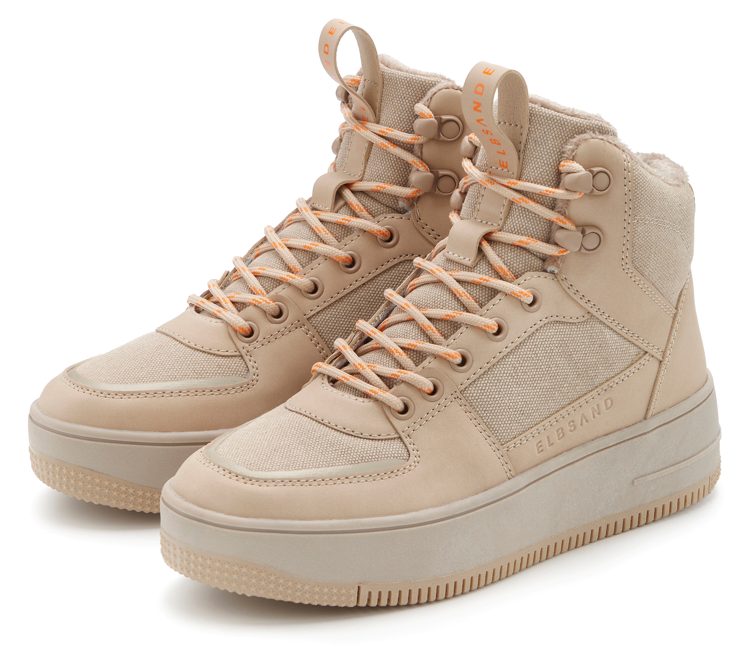 Elbsand Sneaker »Freizeitschuh, Halbschuh, High Top Sneaker, Turnschuh, Schnürschuh«  NEU mit wärmendem Futter und wasserabweisender Comfortex-Klimamembran