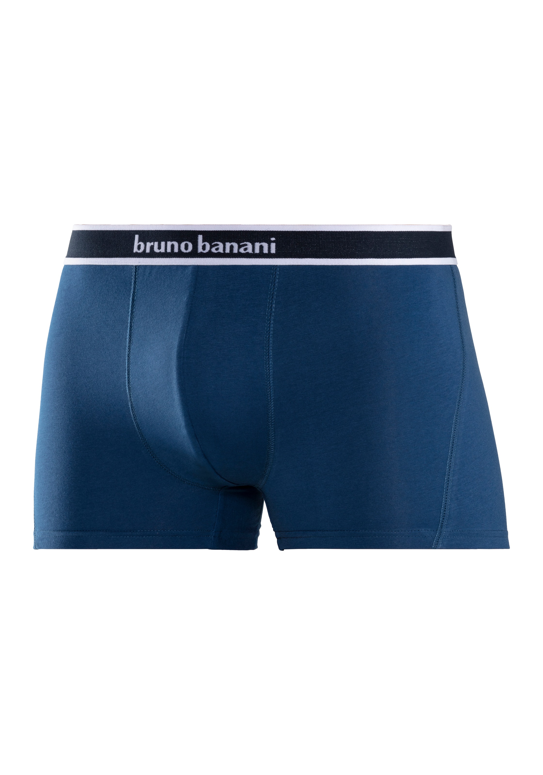 Bruno Banani Boxer »Boxershorts für Herren«, (4er Pack), mit Steifen und Logo im Bund