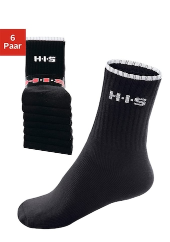 H.I.S Sportsocken, (Packung, 6 Paar)
