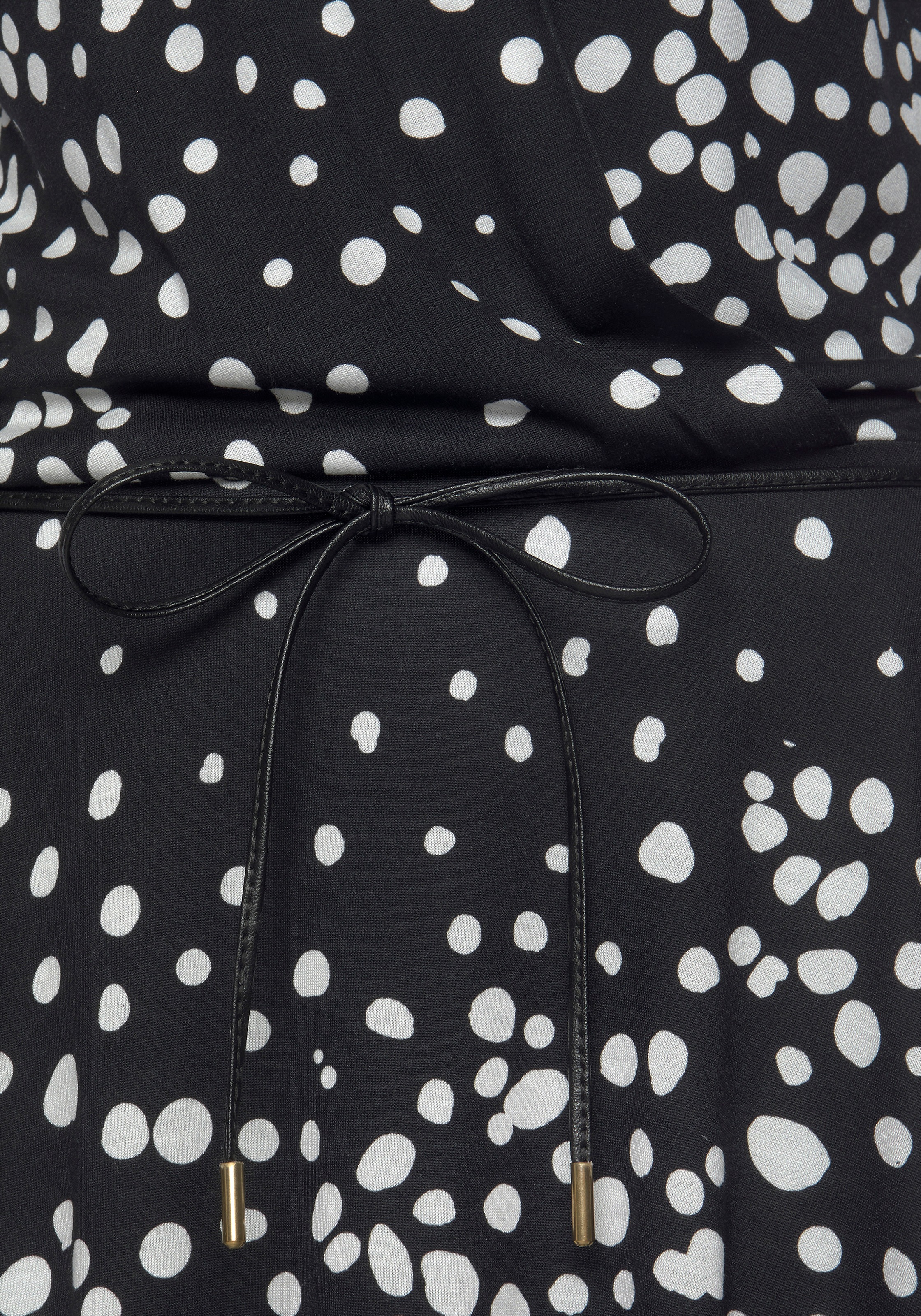Vivance Jerseykleid, (mit Bindegürtel), mit Lingerie Unterwäsche online & | kaufen LASCANA Bademode, Punktedruck »