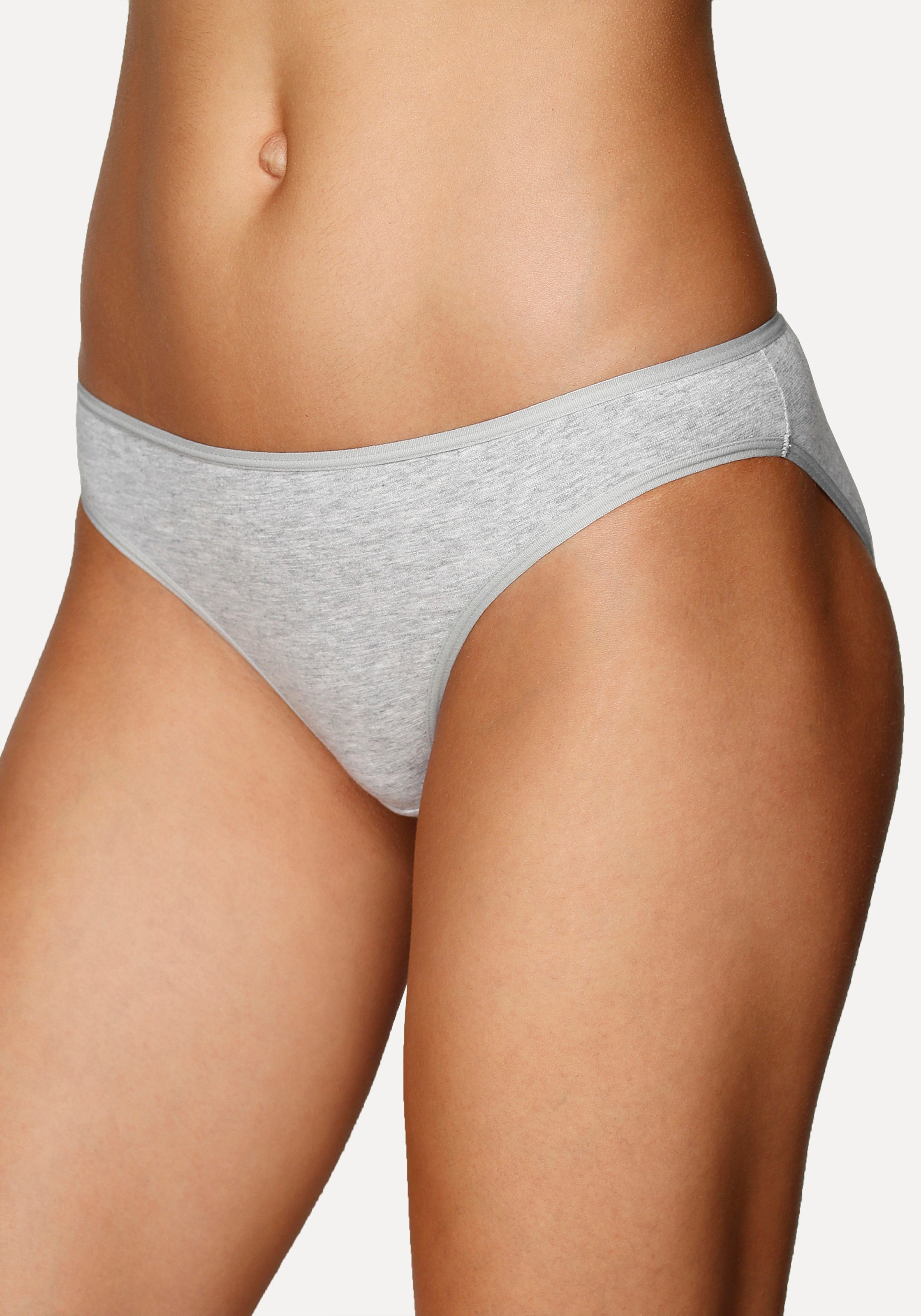 petite fleur Bikinislip, (10er-Pack), aus elastischer Baumwolle