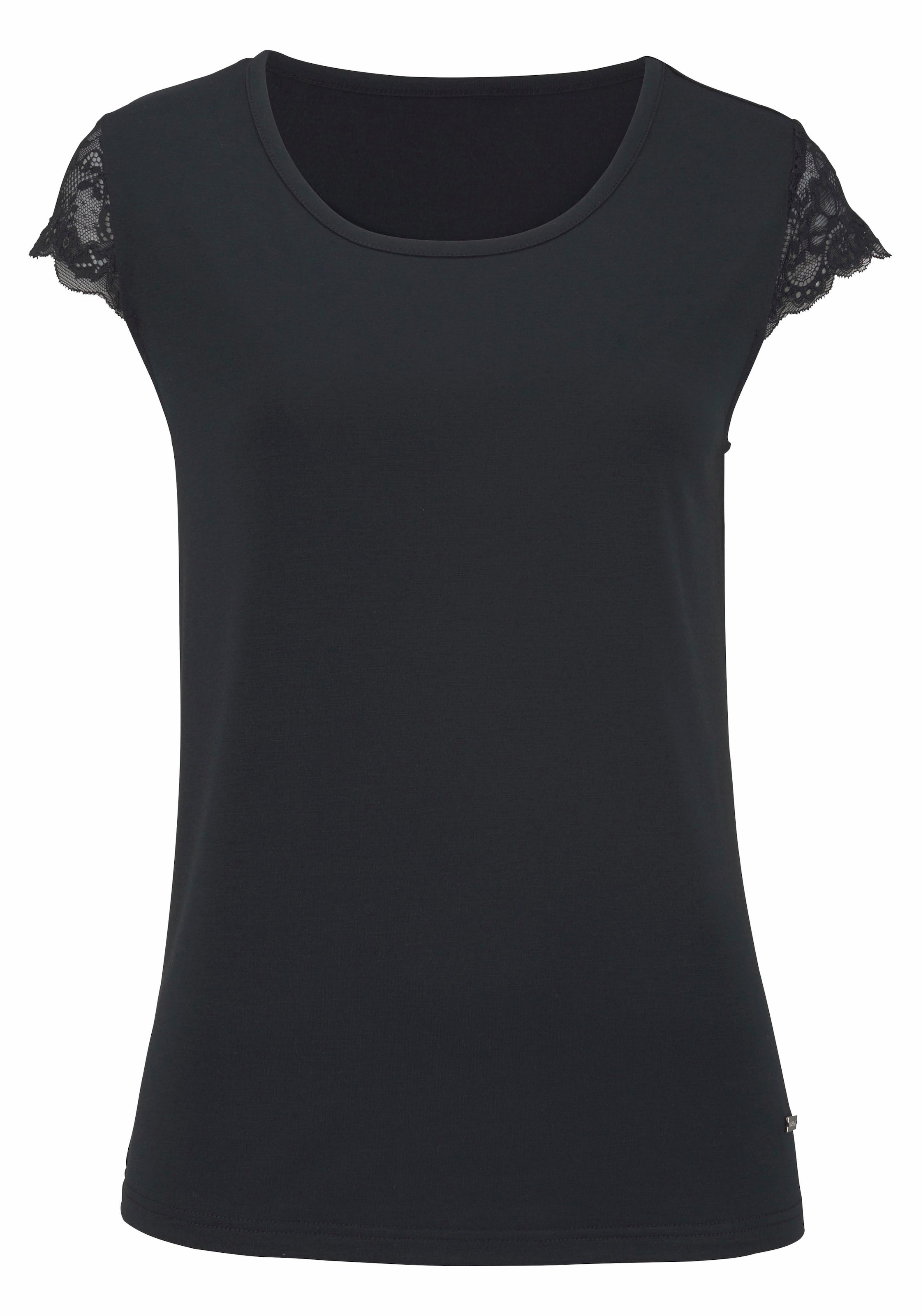 | » Lingerie T-Shirt, Bademode, online Unterwäsche LASCANA kaufen & mit LASCANA Spitzenärmeln